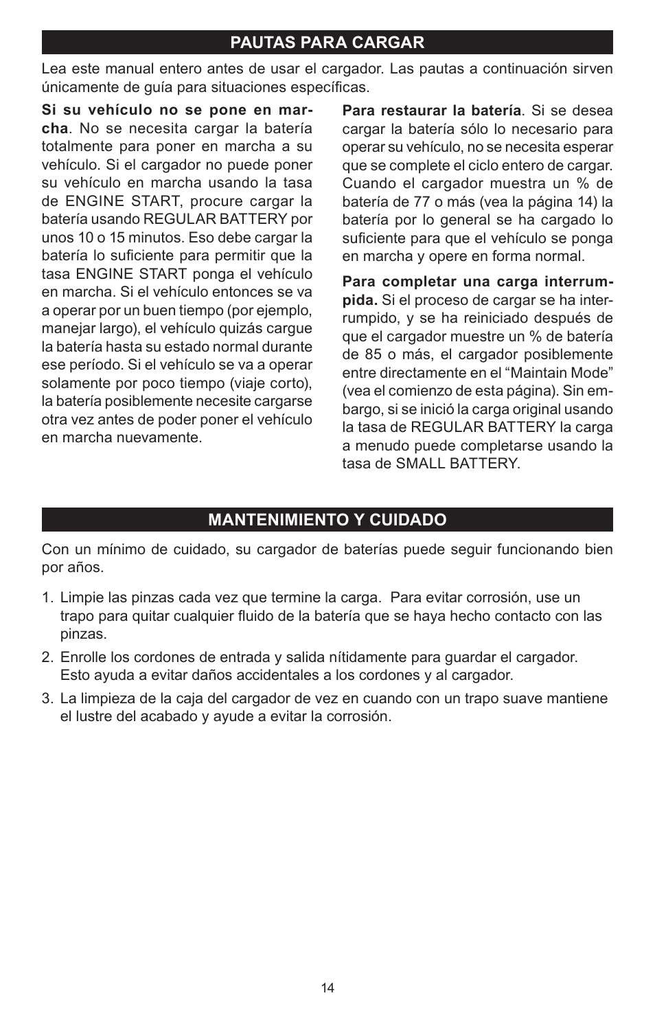 Schumacher SPEED CAHRGE SC-8000A User Manual | Page 30 / 32