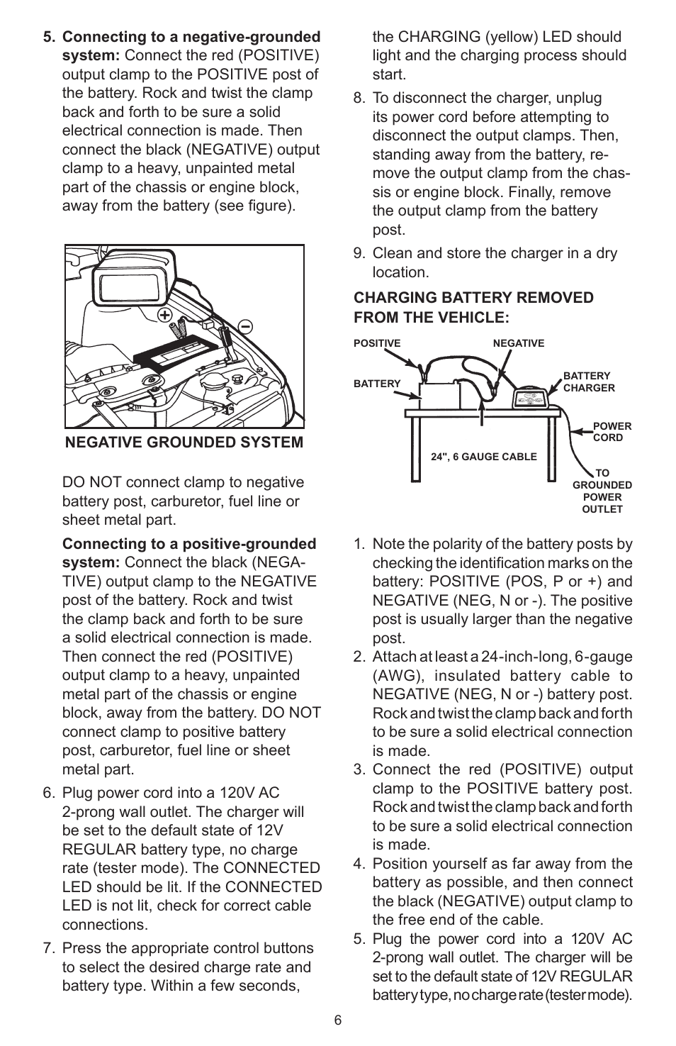 Schumacher SPEED CAHRGE SC-8000A User Manual | Page 6 / 32