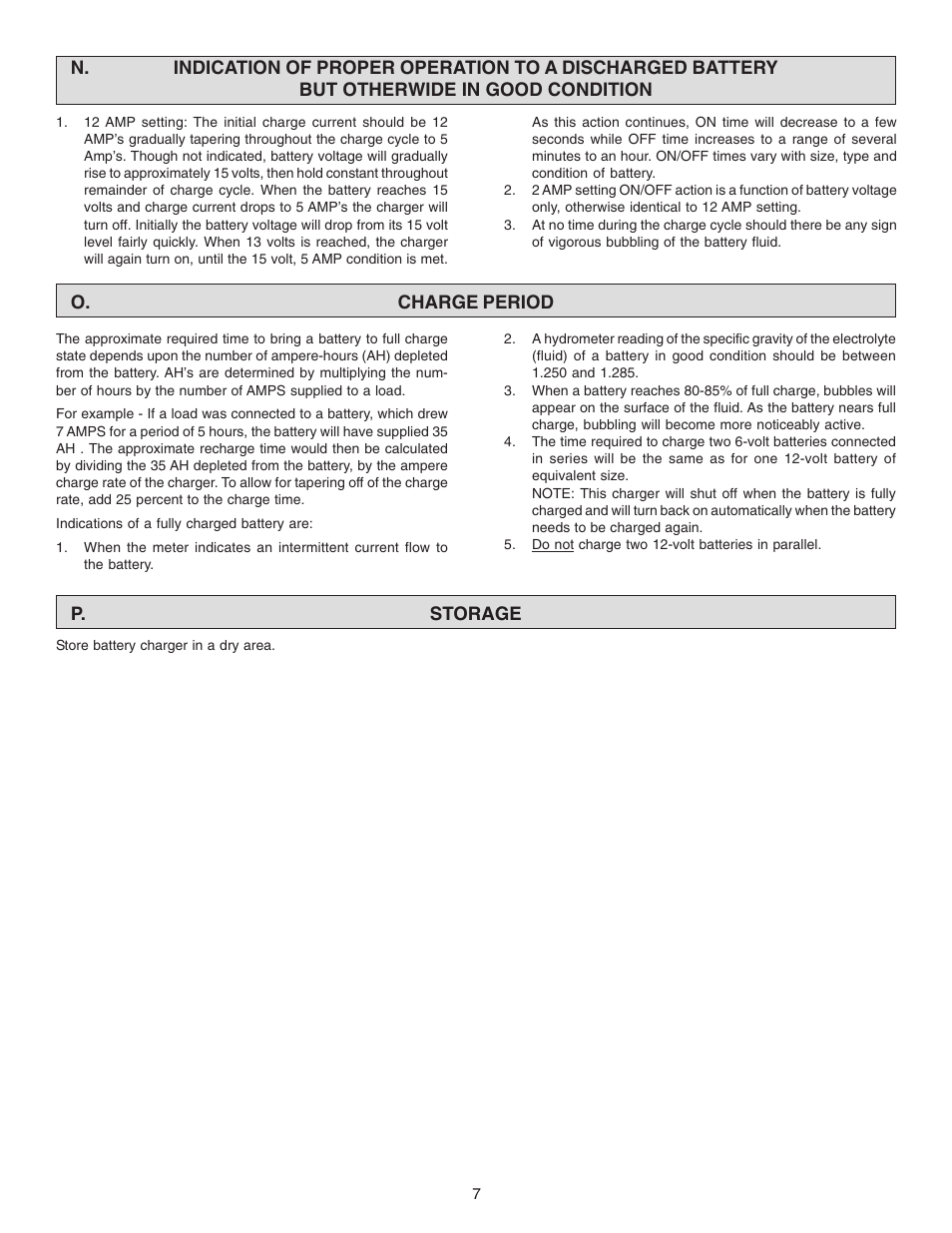 Schumacher SF-125A User Manual | Page 7 / 8