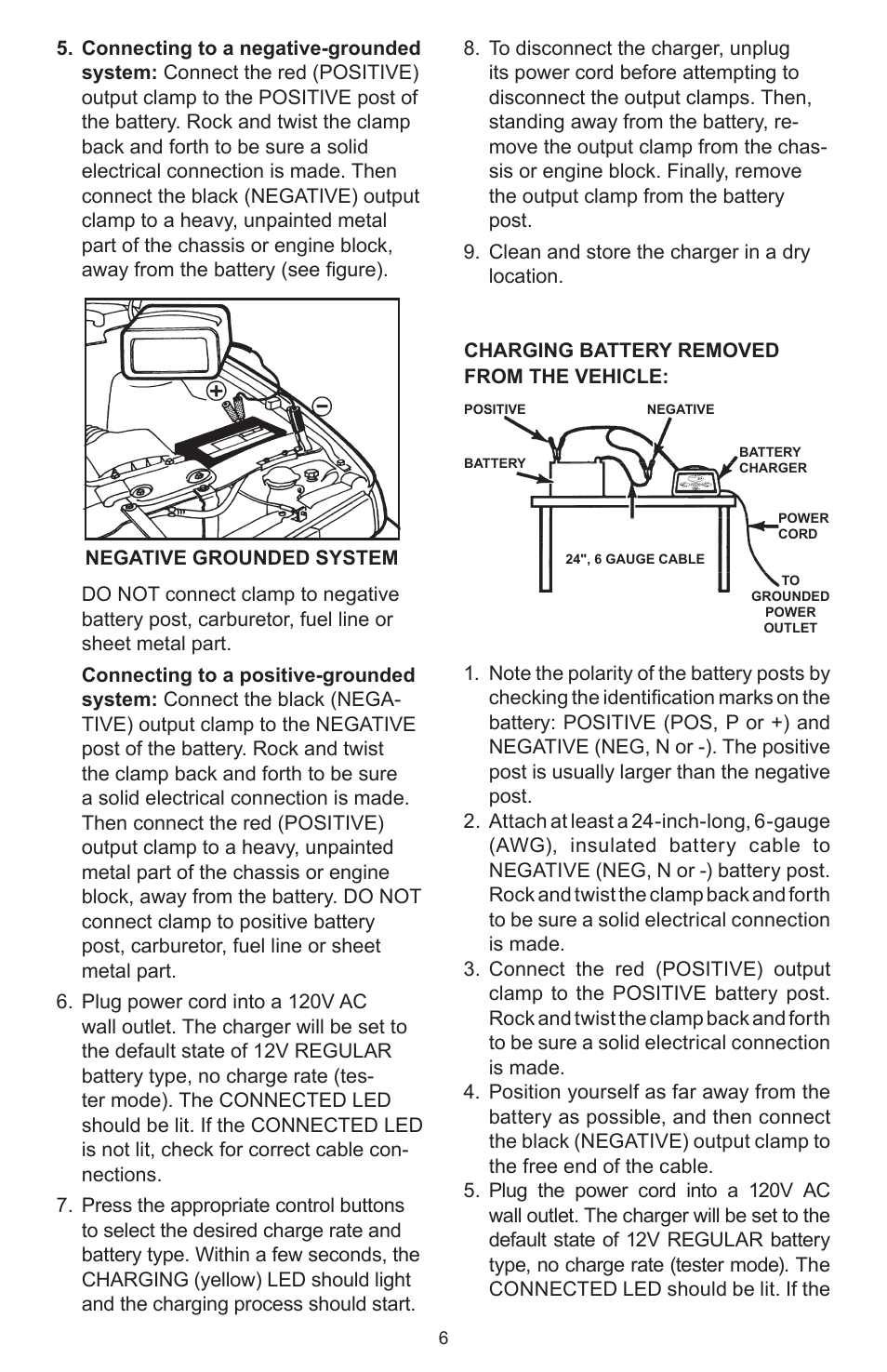 Schumacher SC-8010A User Manual | Page 6 / 32