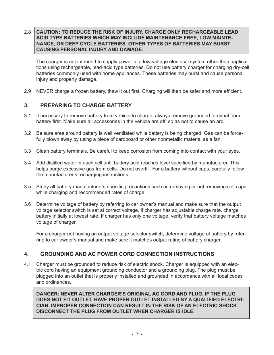 Schumacher 00-99-000207 User Manual | Page 7 / 52