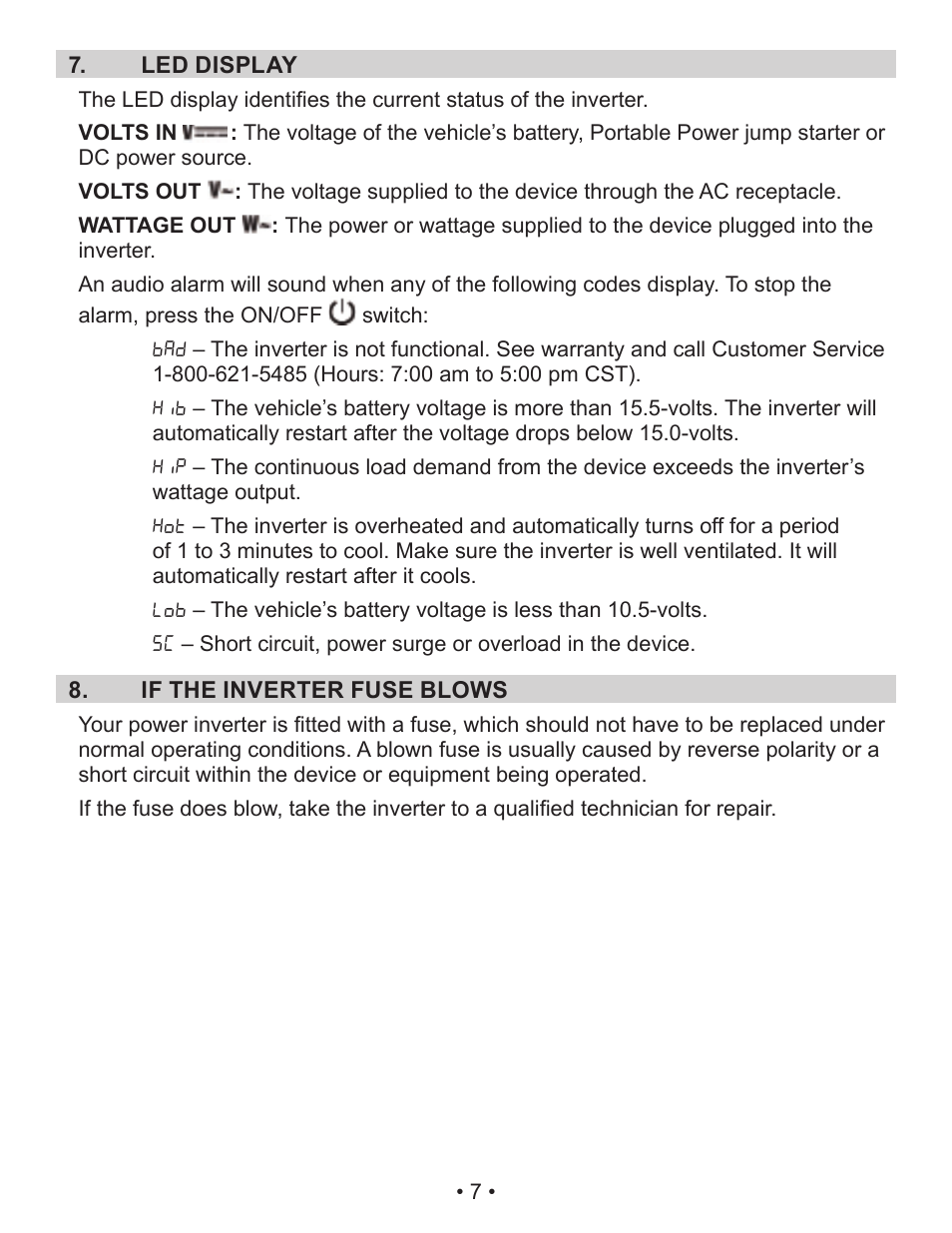 Schumacher XI41DU User Manual | Page 10 / 32