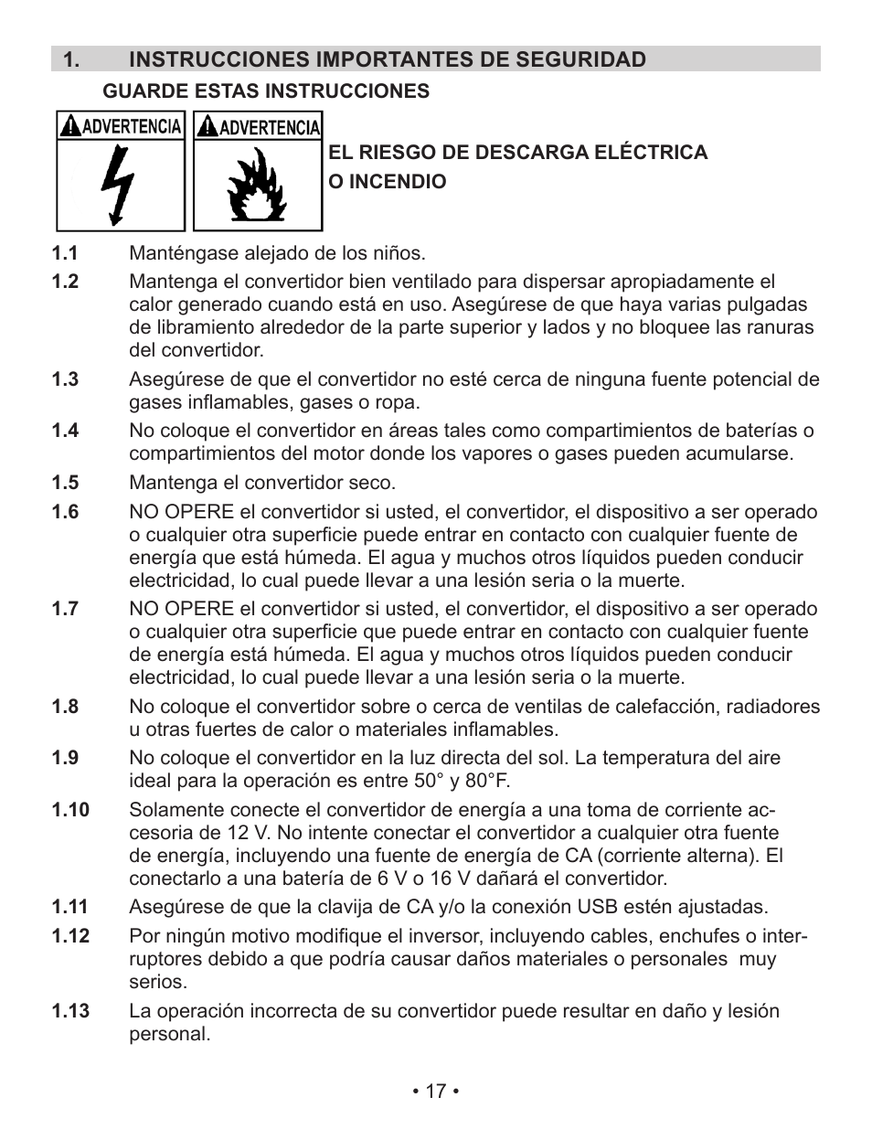 Schumacher XI41DU User Manual | Page 20 / 32