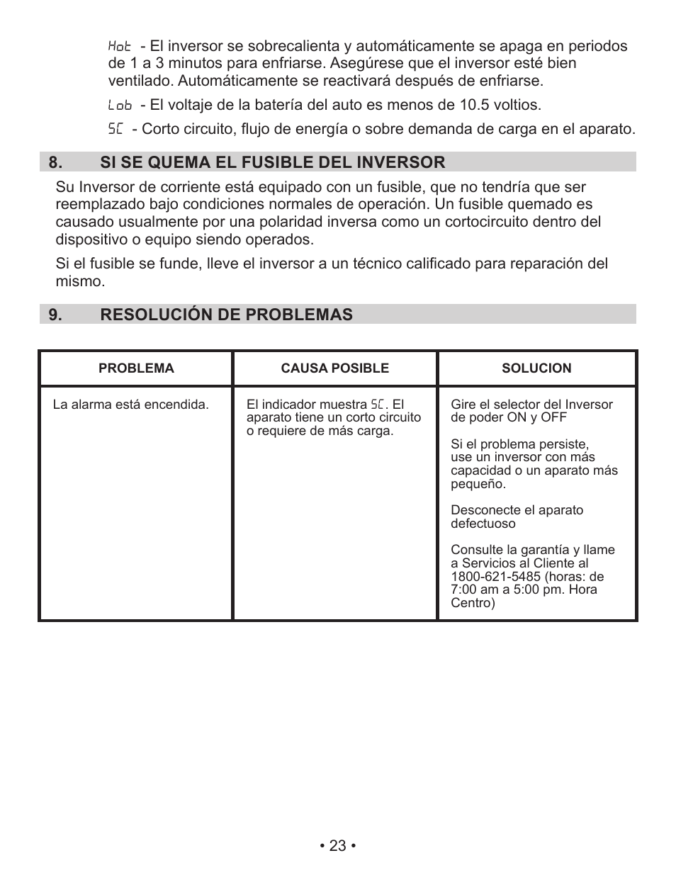 Schumacher XI41DU User Manual | Page 26 / 32