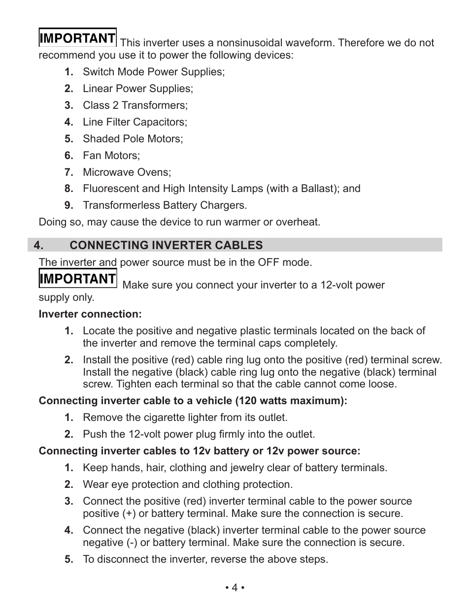 Schumacher XI41DU User Manual | Page 7 / 32