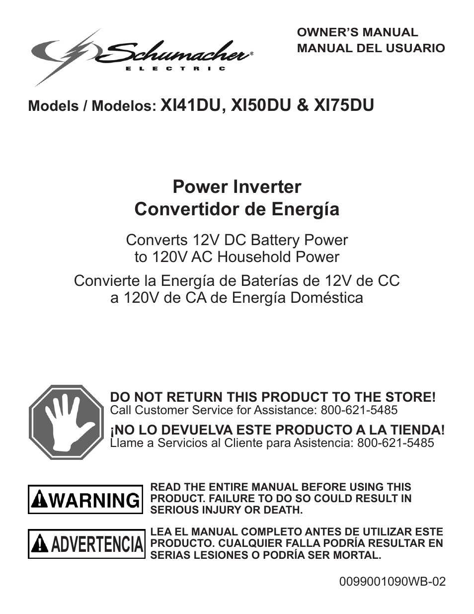 Schumacher XI41DU User Manual | 30 pages