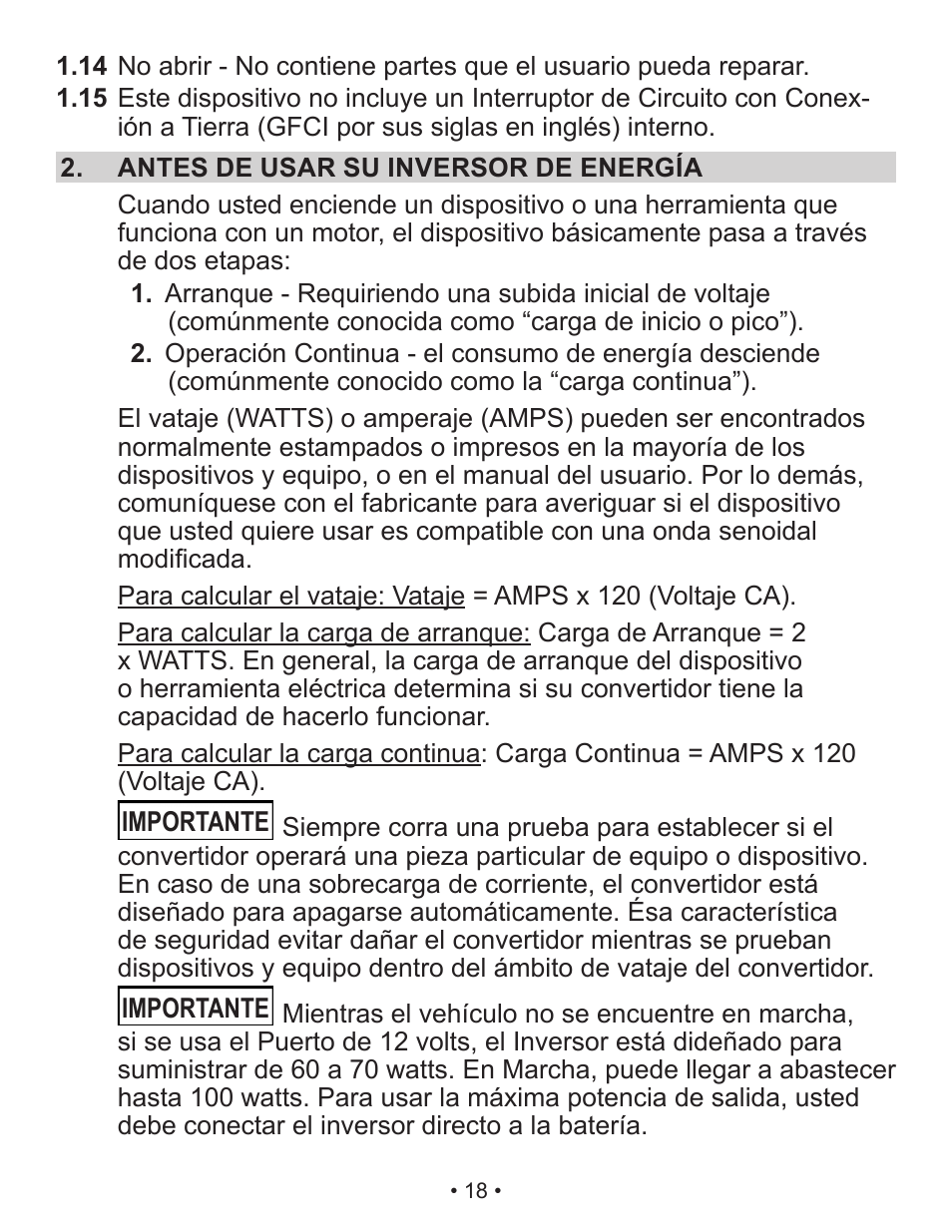Schumacher XI41DU User Manual | Page 19 / 30