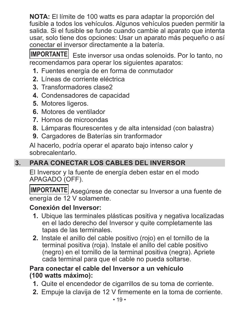 Schumacher XI41DU User Manual | Page 20 / 30