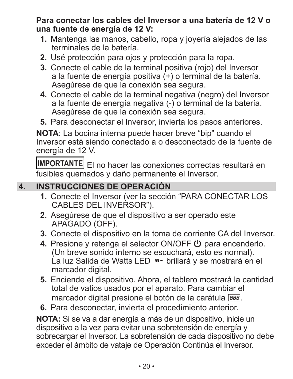 Schumacher XI41DU User Manual | Page 21 / 30