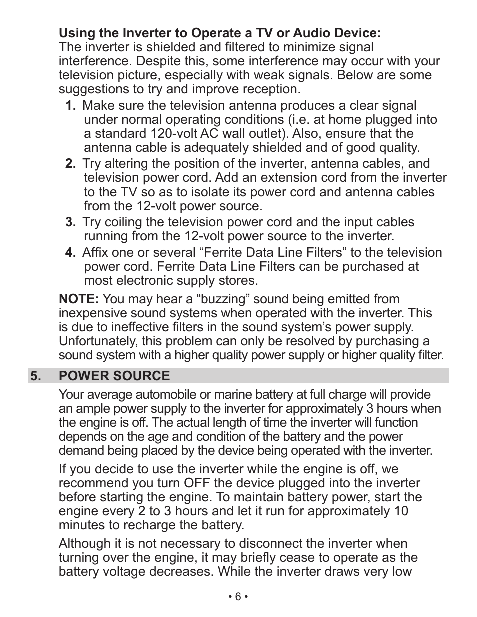 Schumacher XI41DU User Manual | Page 7 / 30