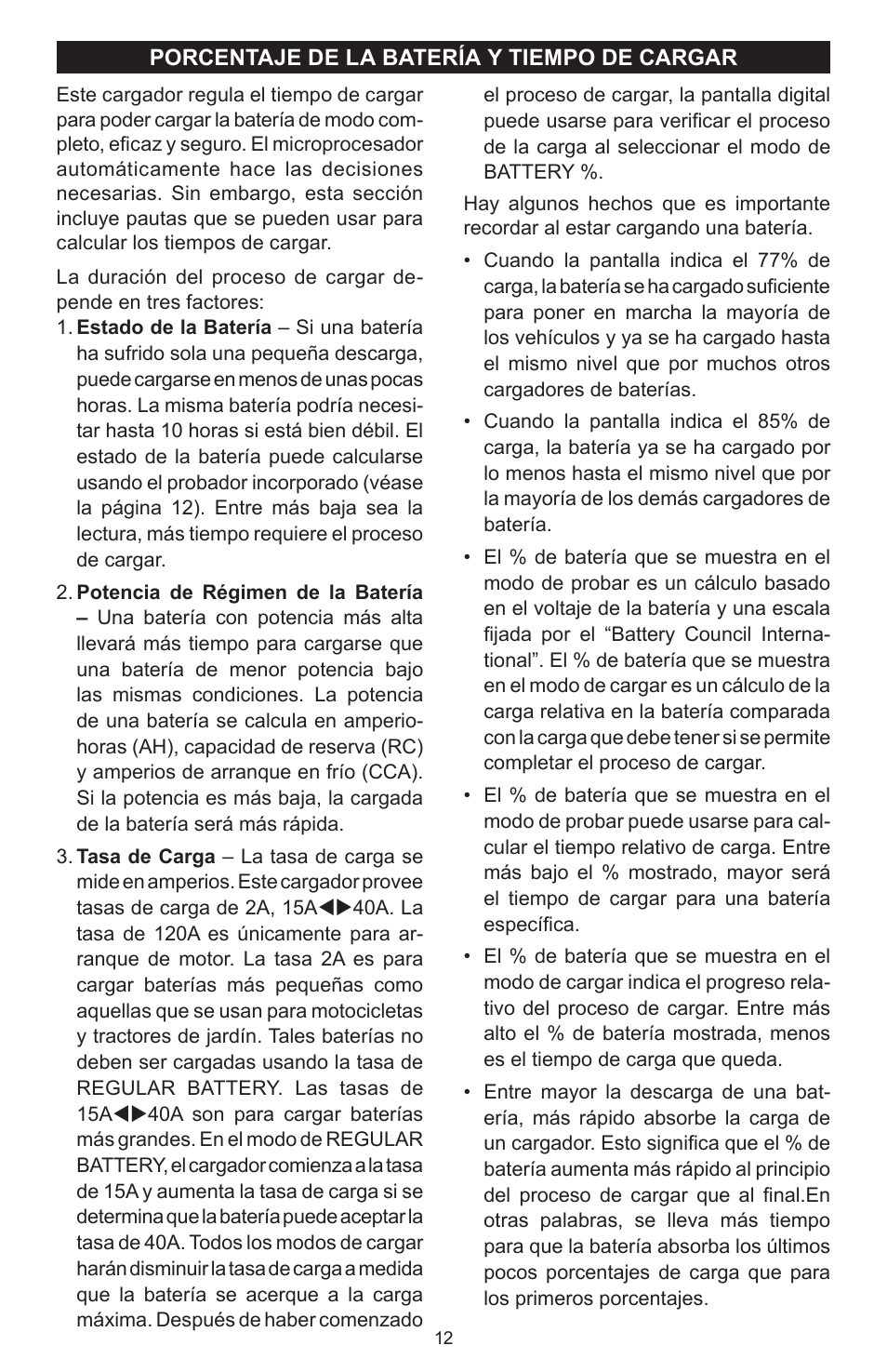 Schumacher SC-12000A User Manual | Page 29 / 32