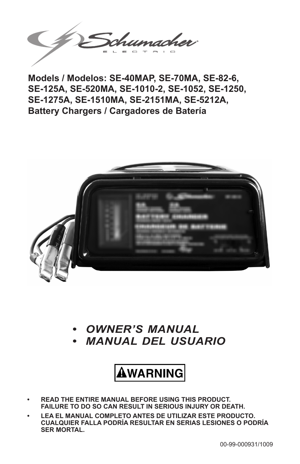 Schumacher SE-70MA User Manual | 34 pages