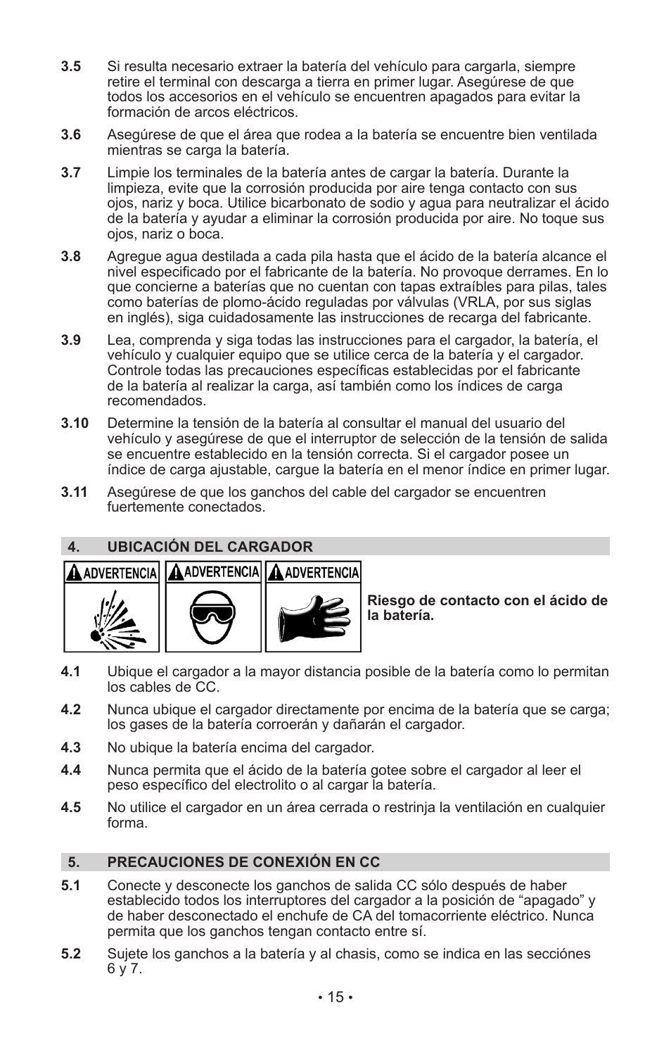 Schumacher INC-406AC User Manual | Page 19 / 39