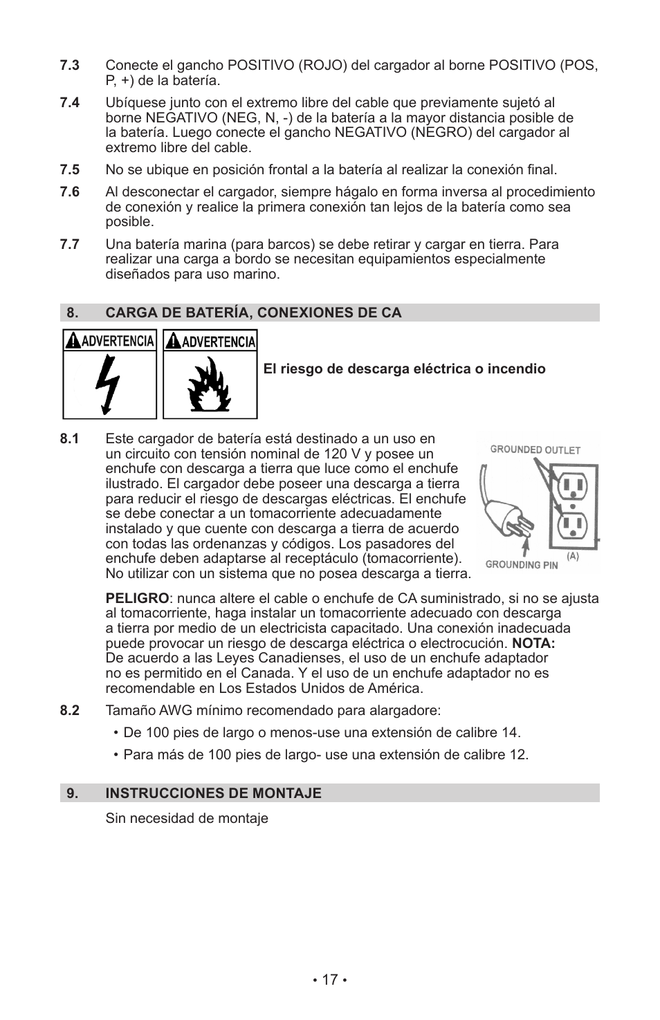 Schumacher INC-406AC User Manual | Page 21 / 39