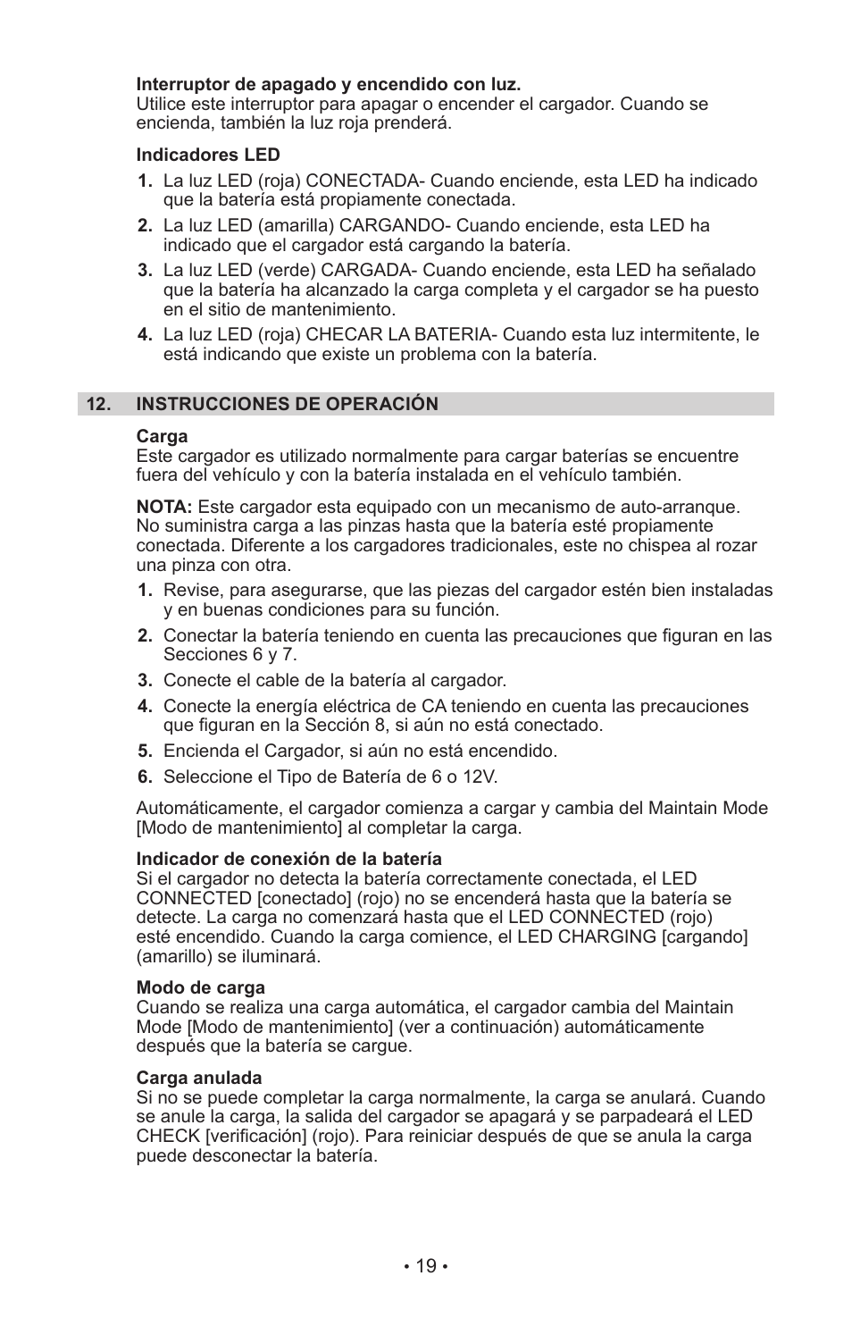 Schumacher INC-406AC User Manual | Page 23 / 39