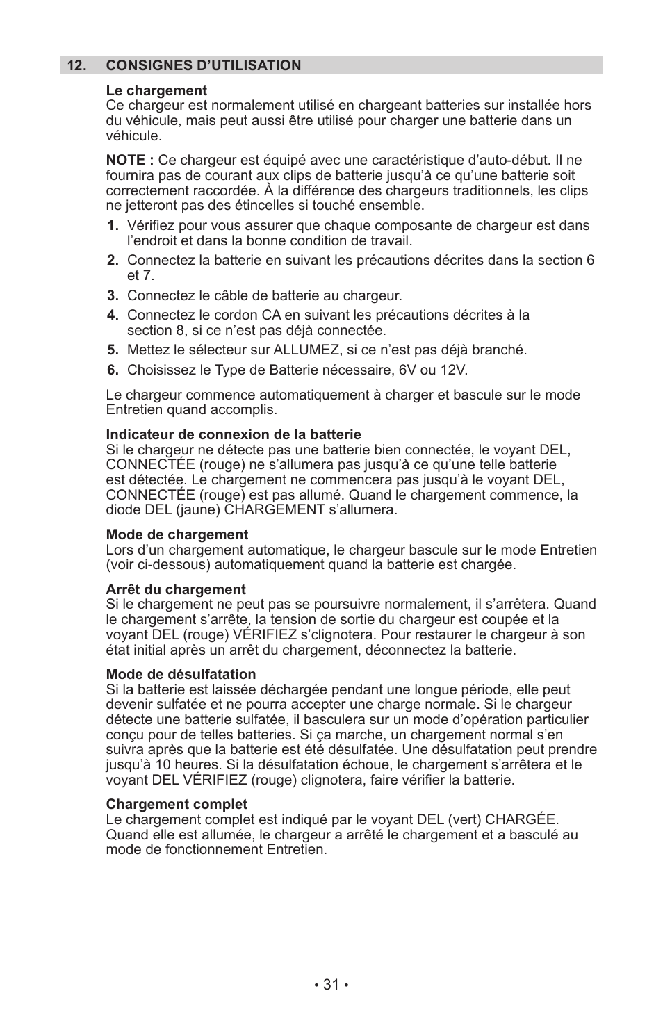 Schumacher INC-406AC User Manual | Page 35 / 39