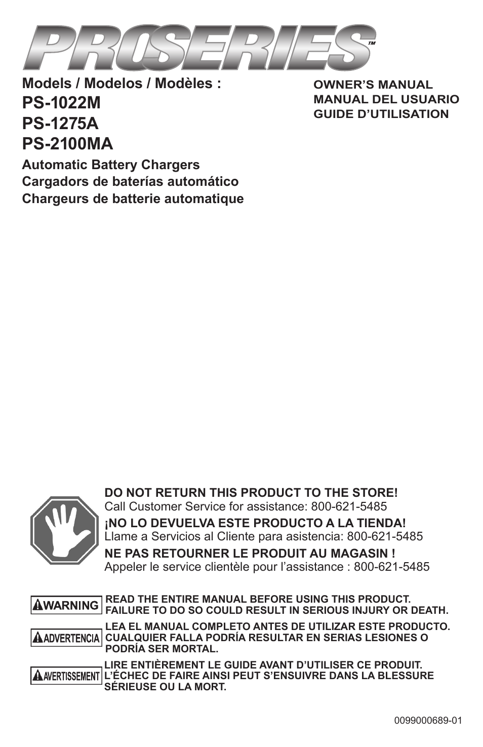 Schumacher Proseries Automatic PS-1022M User Manual | 36 pages