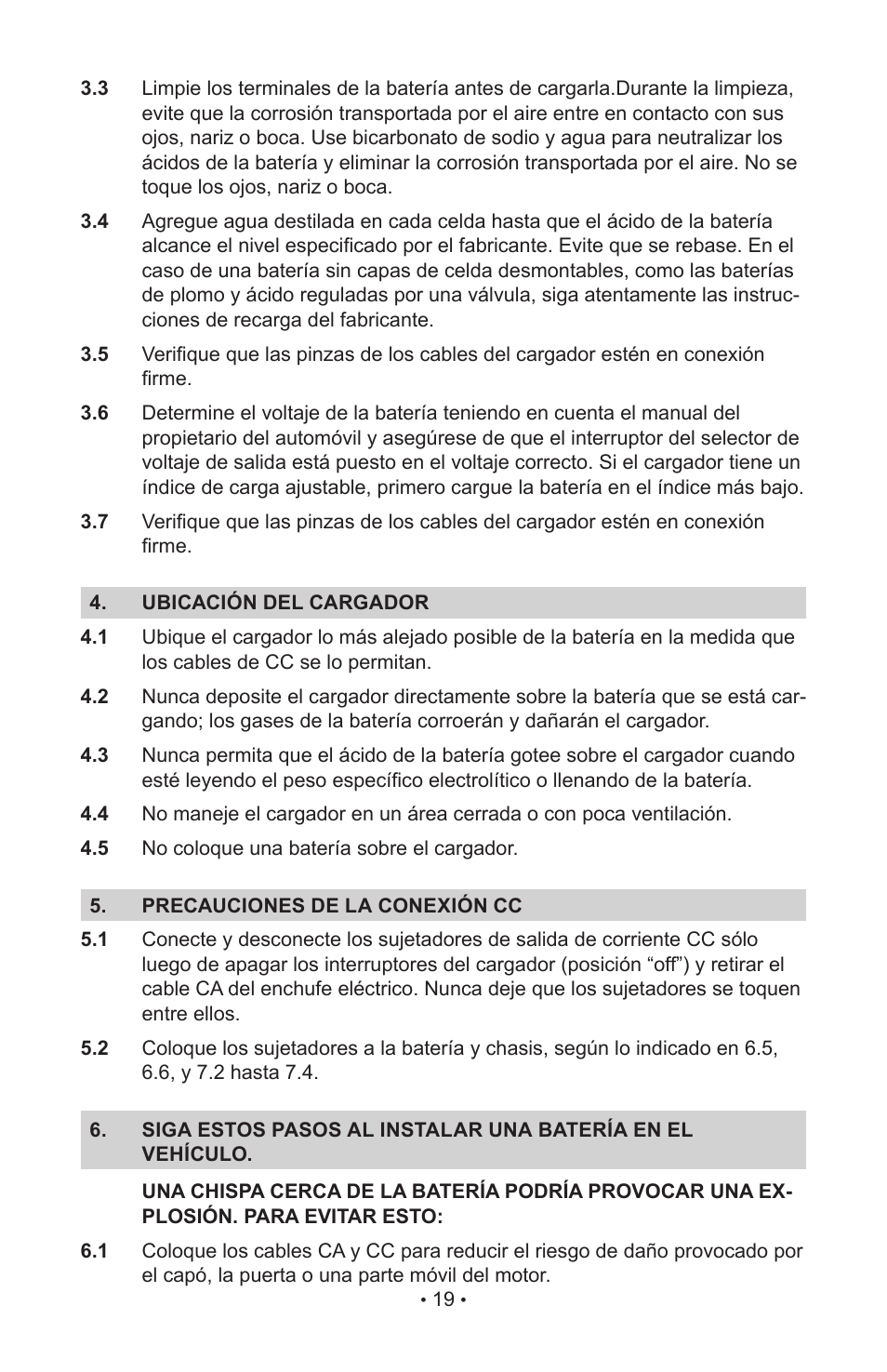 Schumacher INC-800A User Manual | Page 22 / 32