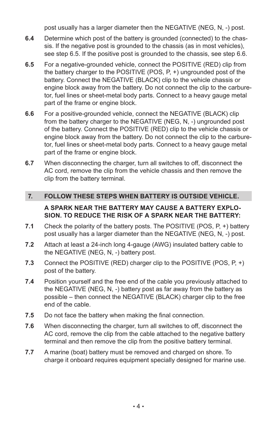 Schumacher INC-800A User Manual | Page 7 / 32