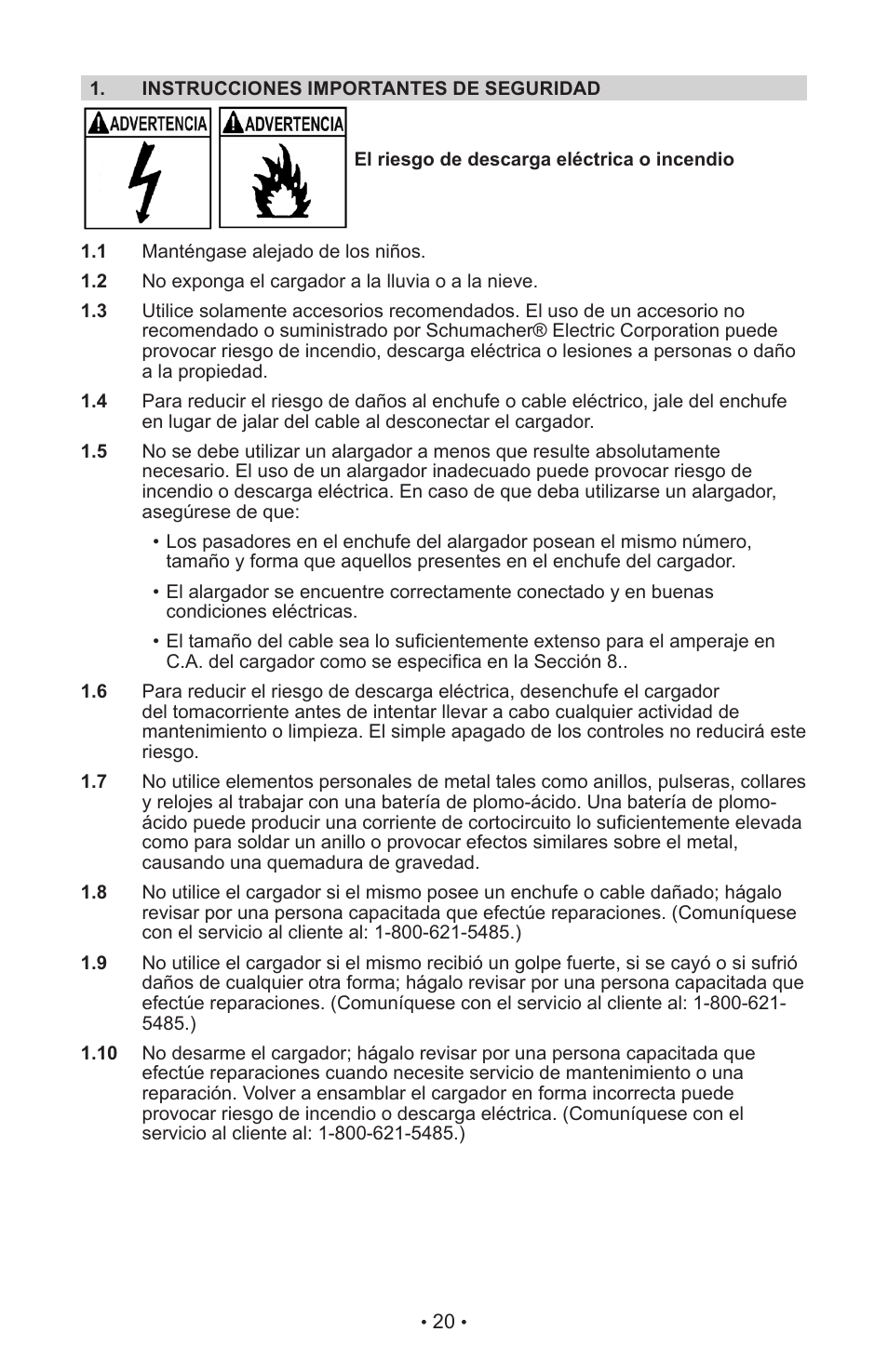 Schumacher SE-4022 User Manual | Page 24 / 42