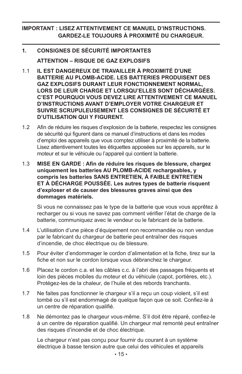 Schumacher 85-716 User Manual | Page 17 / 44