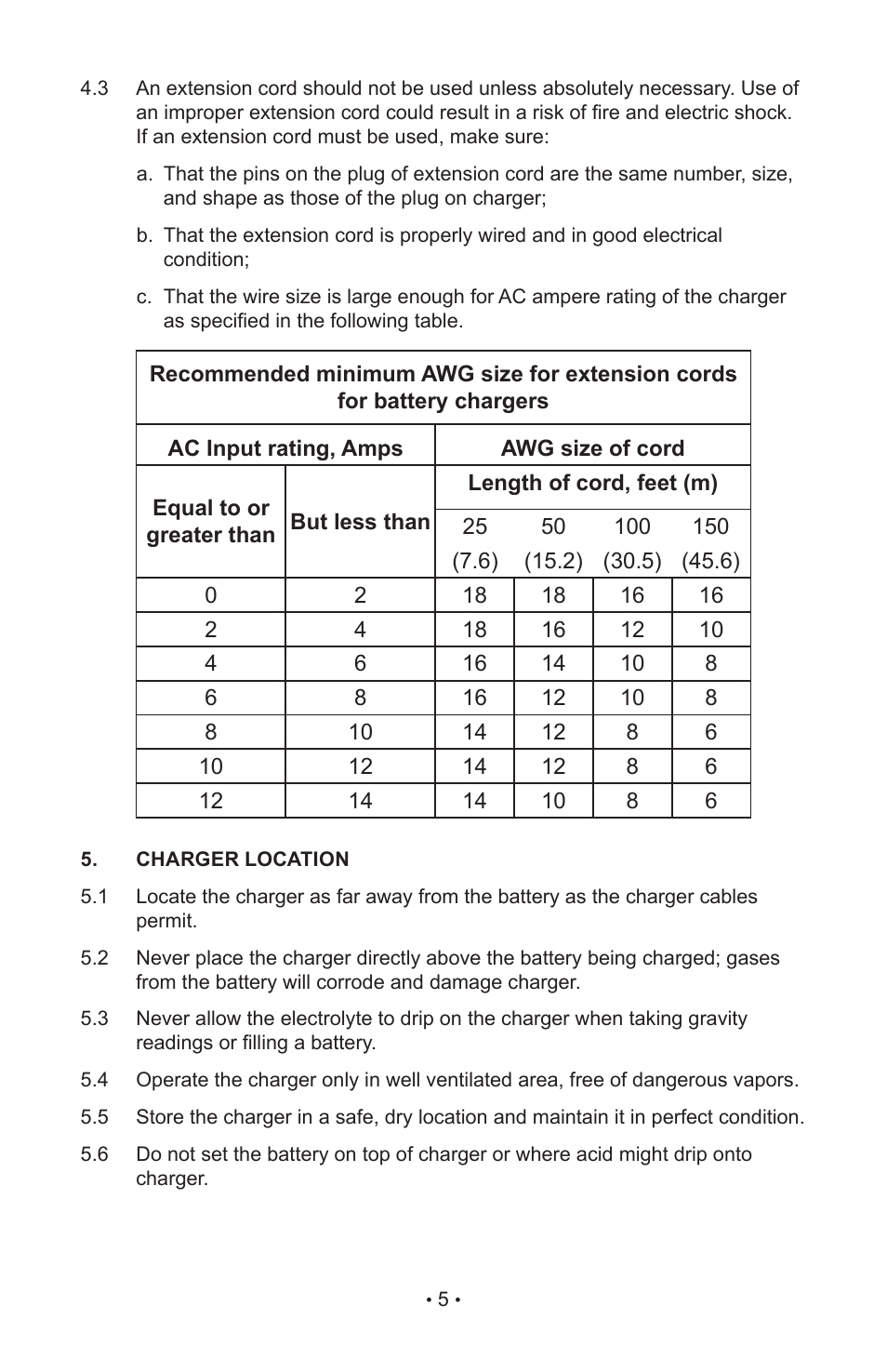 Schumacher 85-716 User Manual | Page 7 / 44