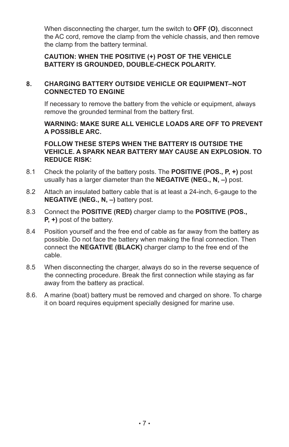 Schumacher 85-716 User Manual | Page 9 / 44