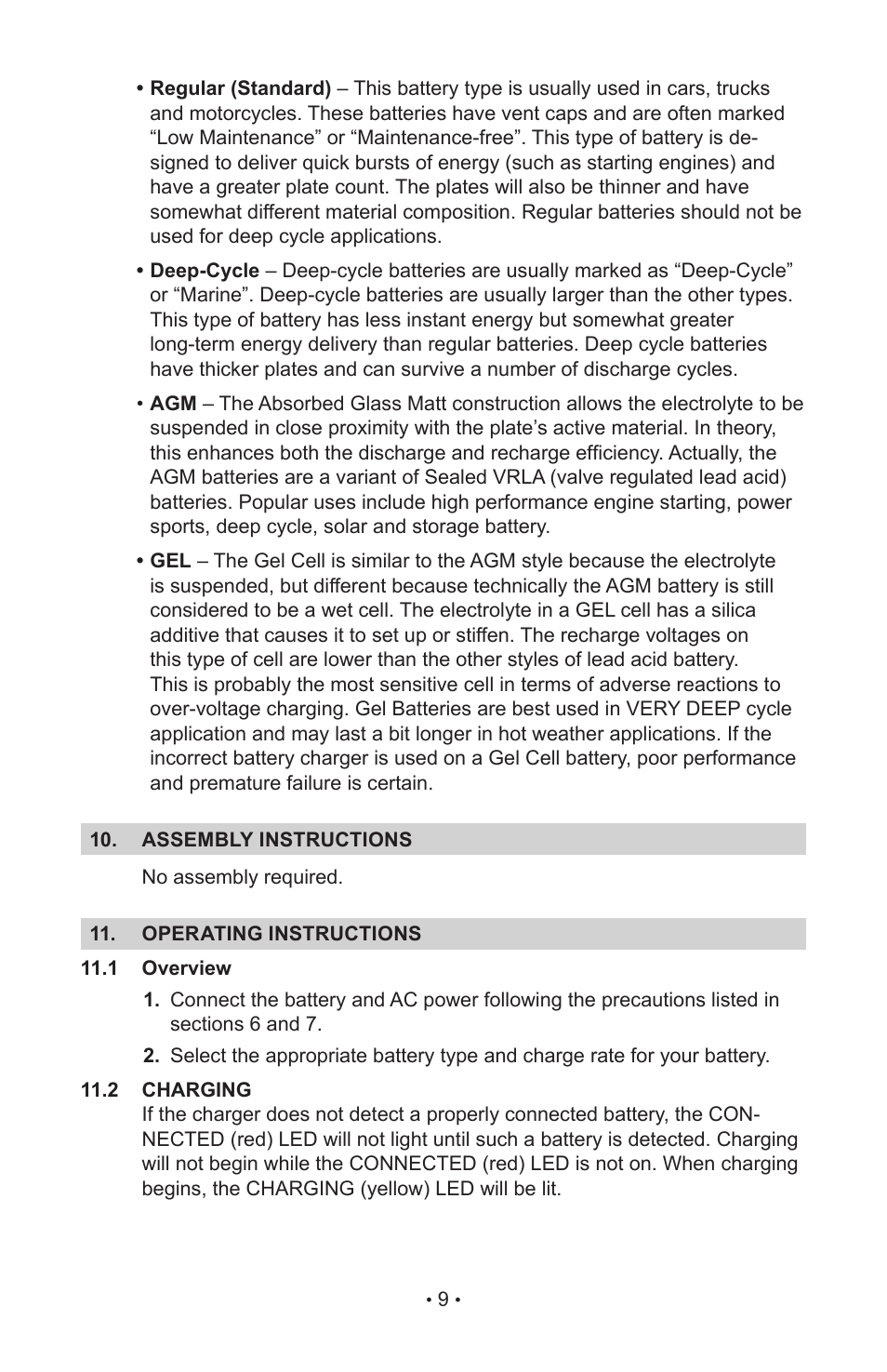 Schumacher SC-1000A User Manual | Page 12 / 44