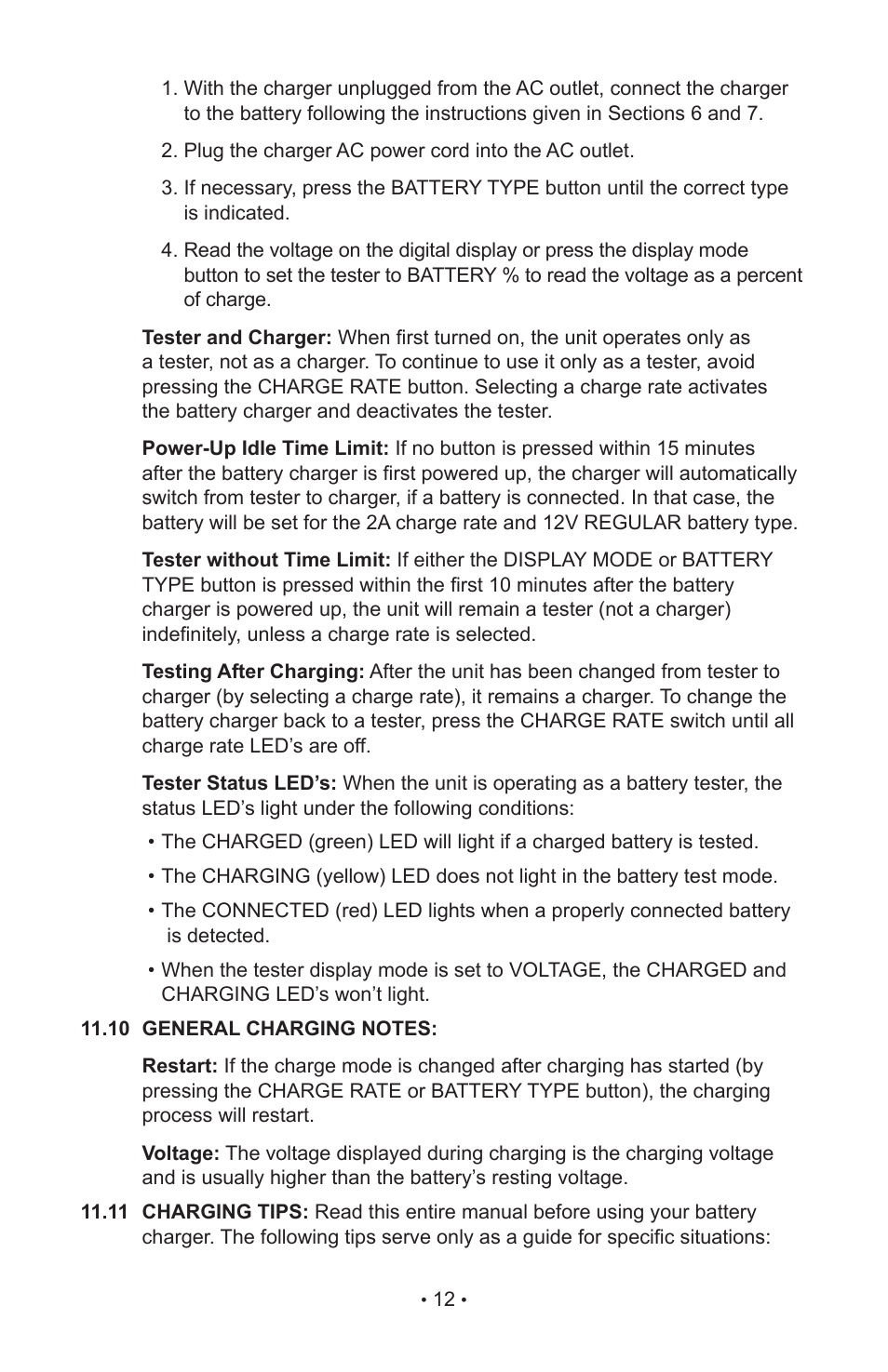Schumacher SC-1000A User Manual | Page 15 / 44