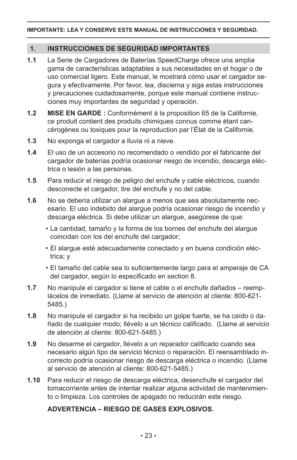 Schumacher SC-1000A User Manual | Page 26 / 44