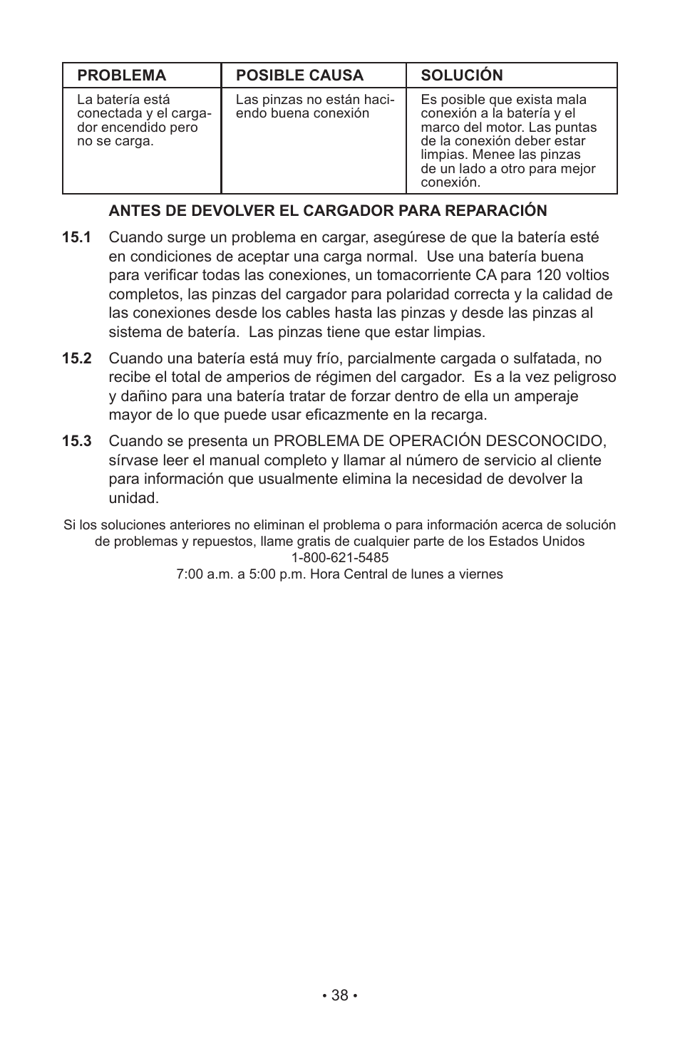 Schumacher SC-1000A User Manual | Page 41 / 44