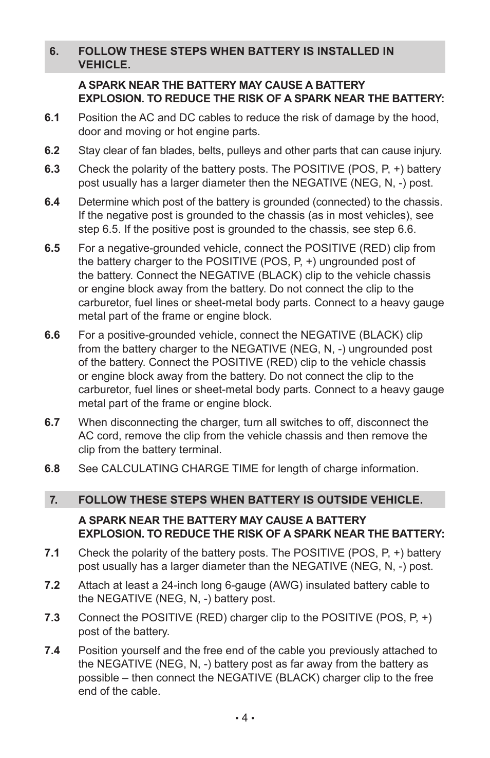 Schumacher SC-1000A User Manual | Page 7 / 44