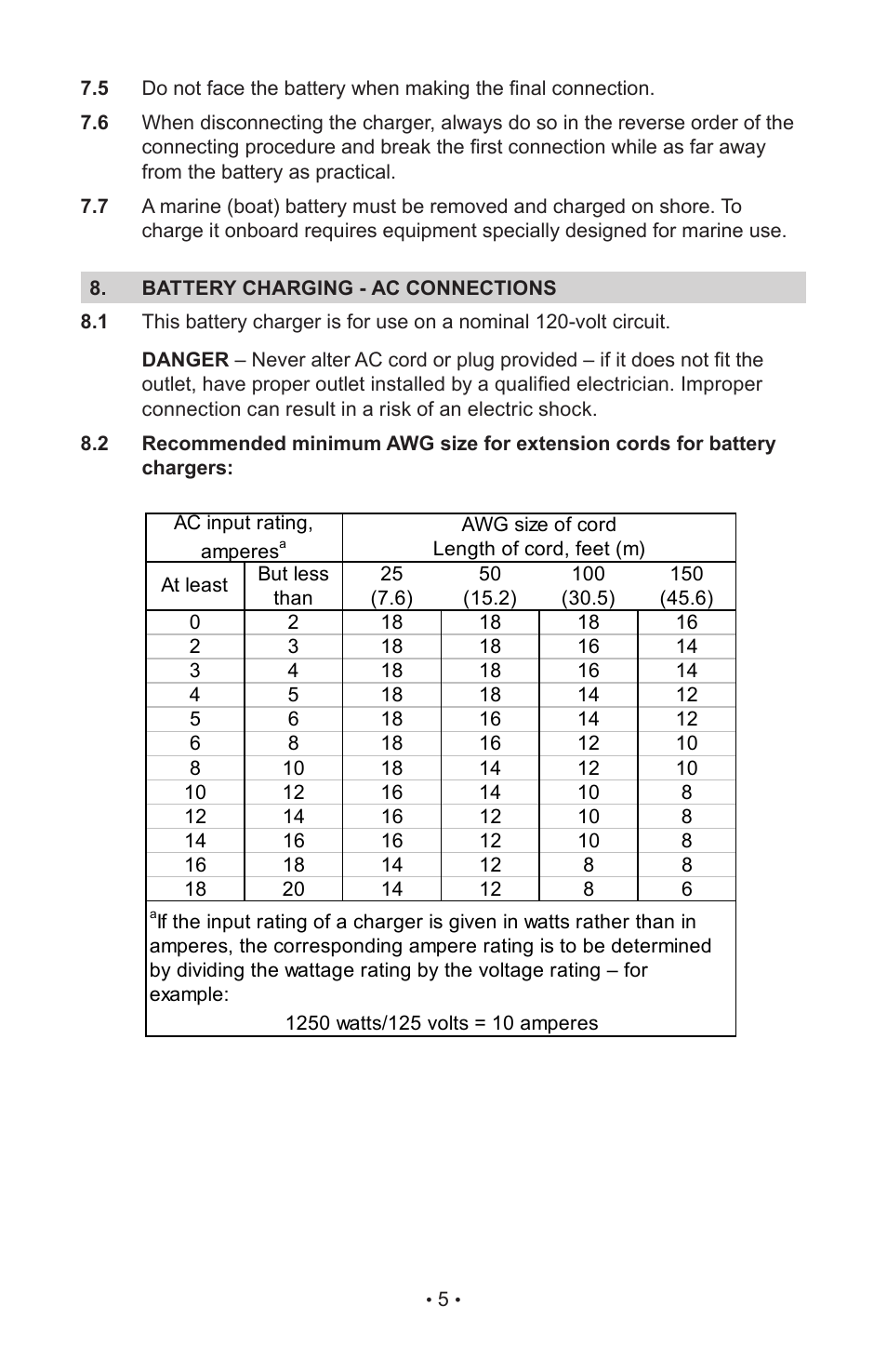 Schumacher SC-1000A User Manual | Page 8 / 44