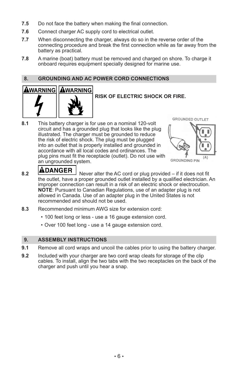 Schumacher XC103 User Manual | Page 10 / 48