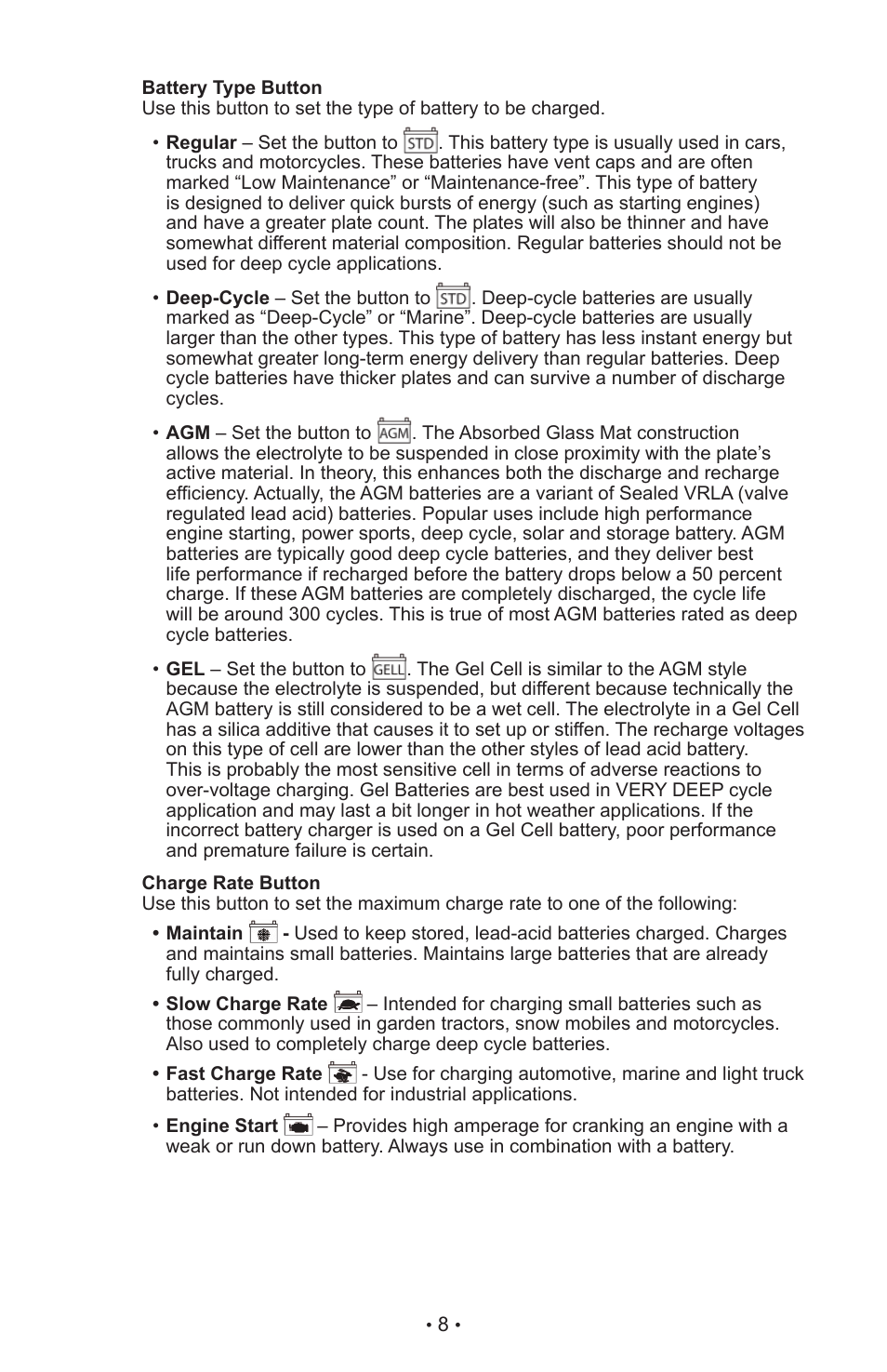 Schumacher XC103 User Manual | Page 12 / 48