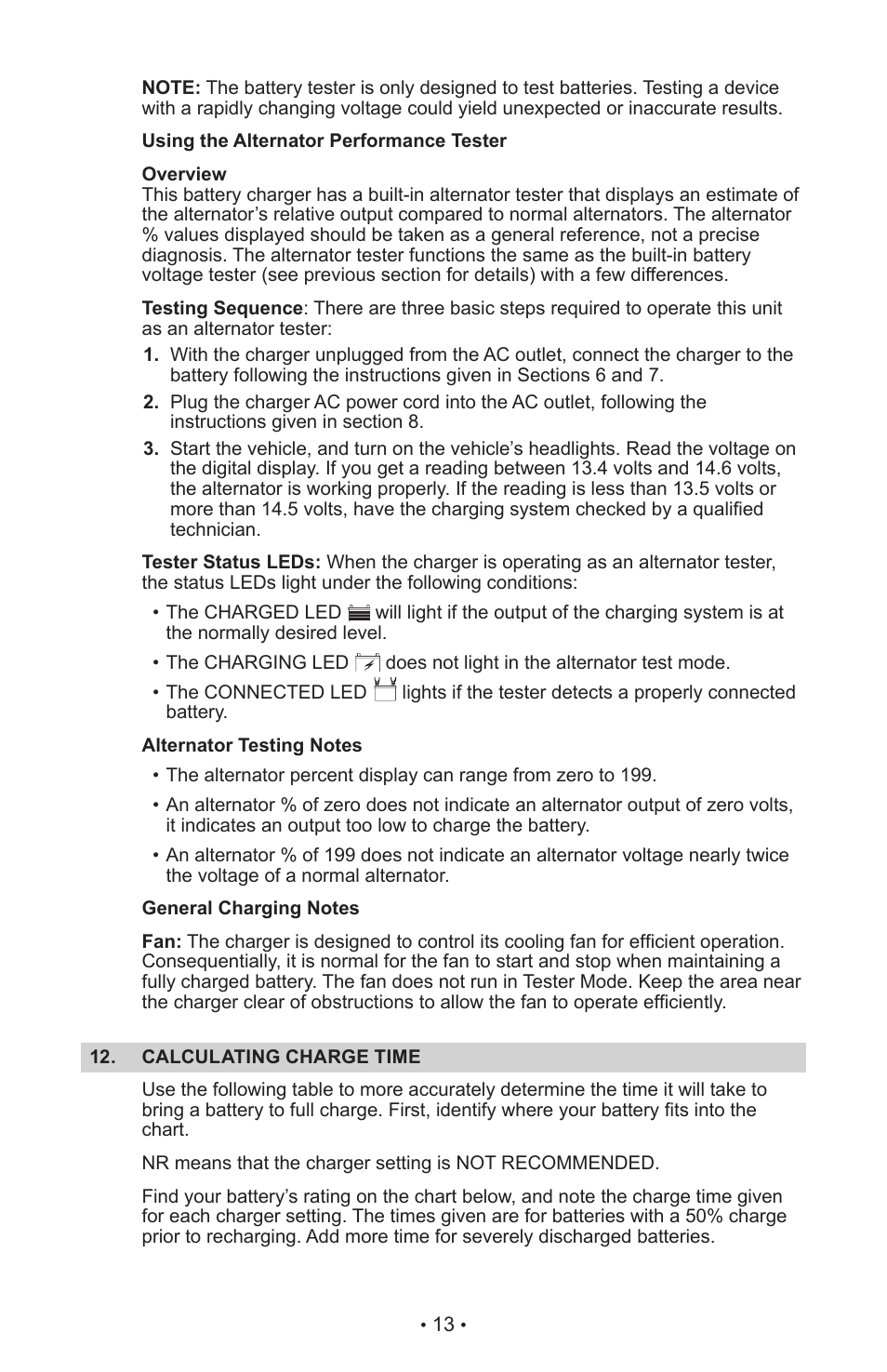 Schumacher XC103 User Manual | Page 17 / 48