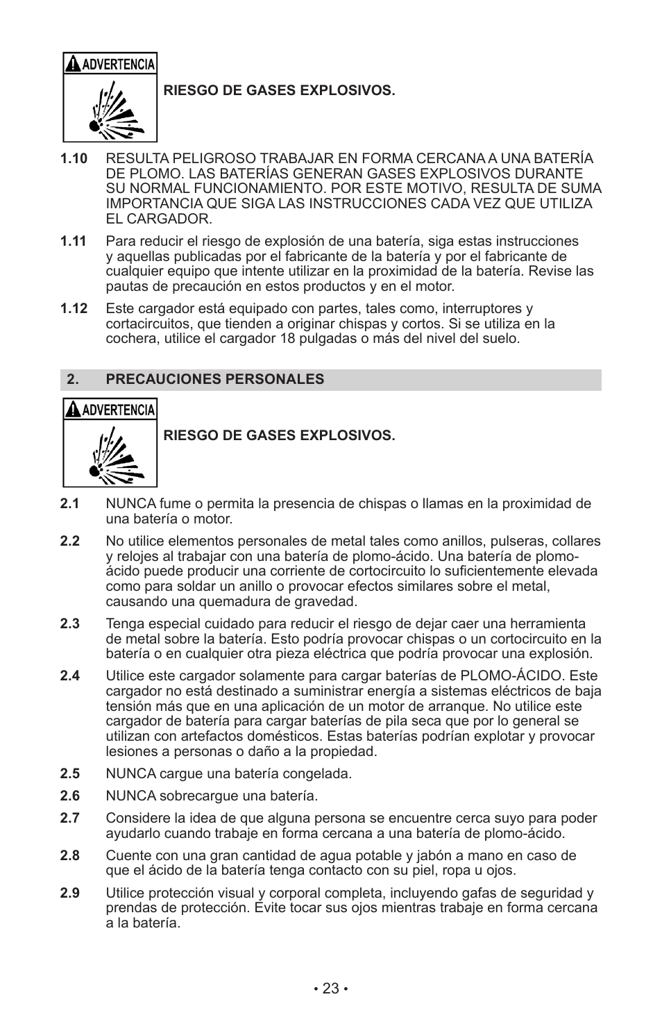 Schumacher XC103 User Manual | Page 27 / 48