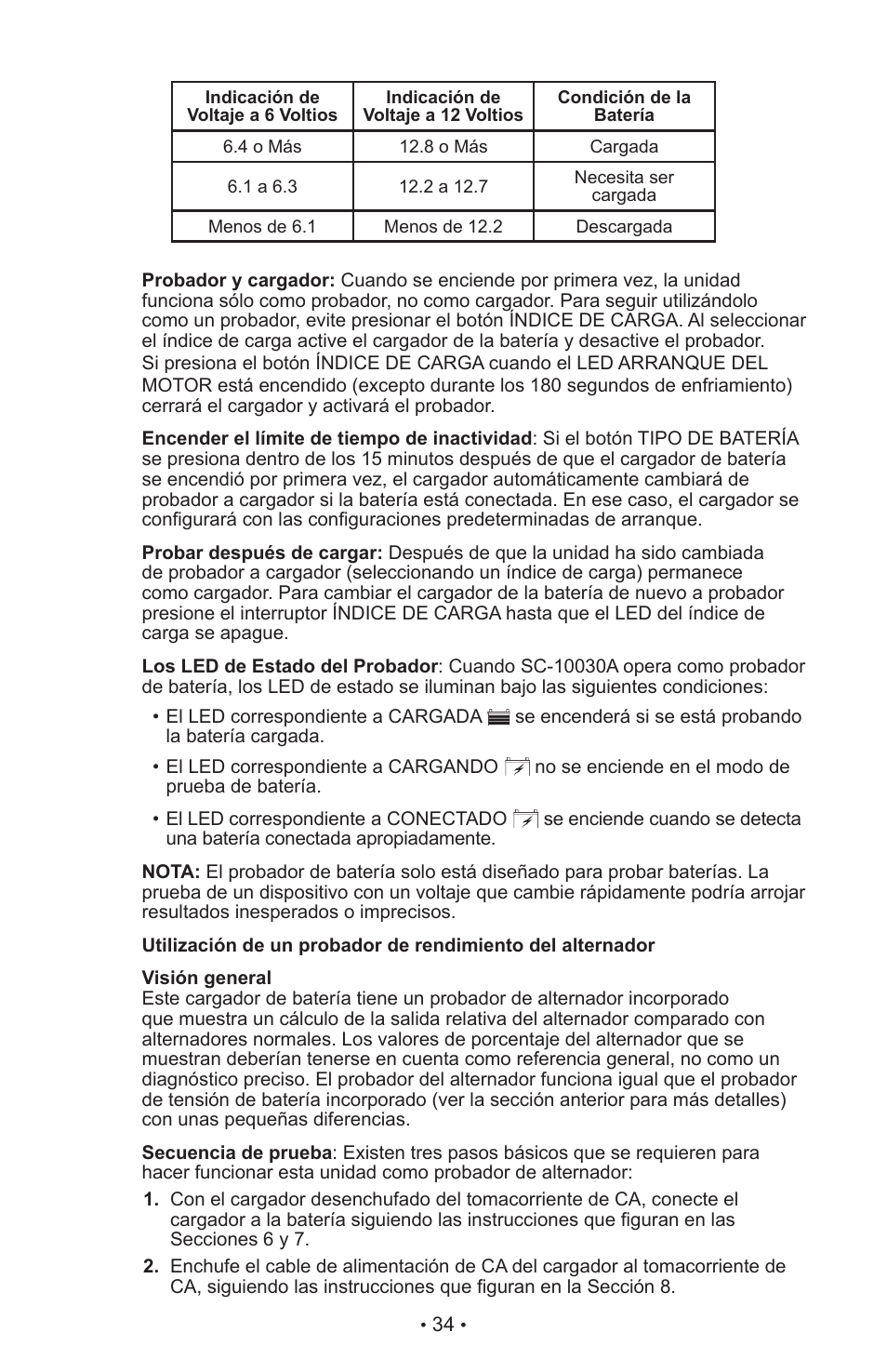 Schumacher XC103 User Manual | Page 38 / 48