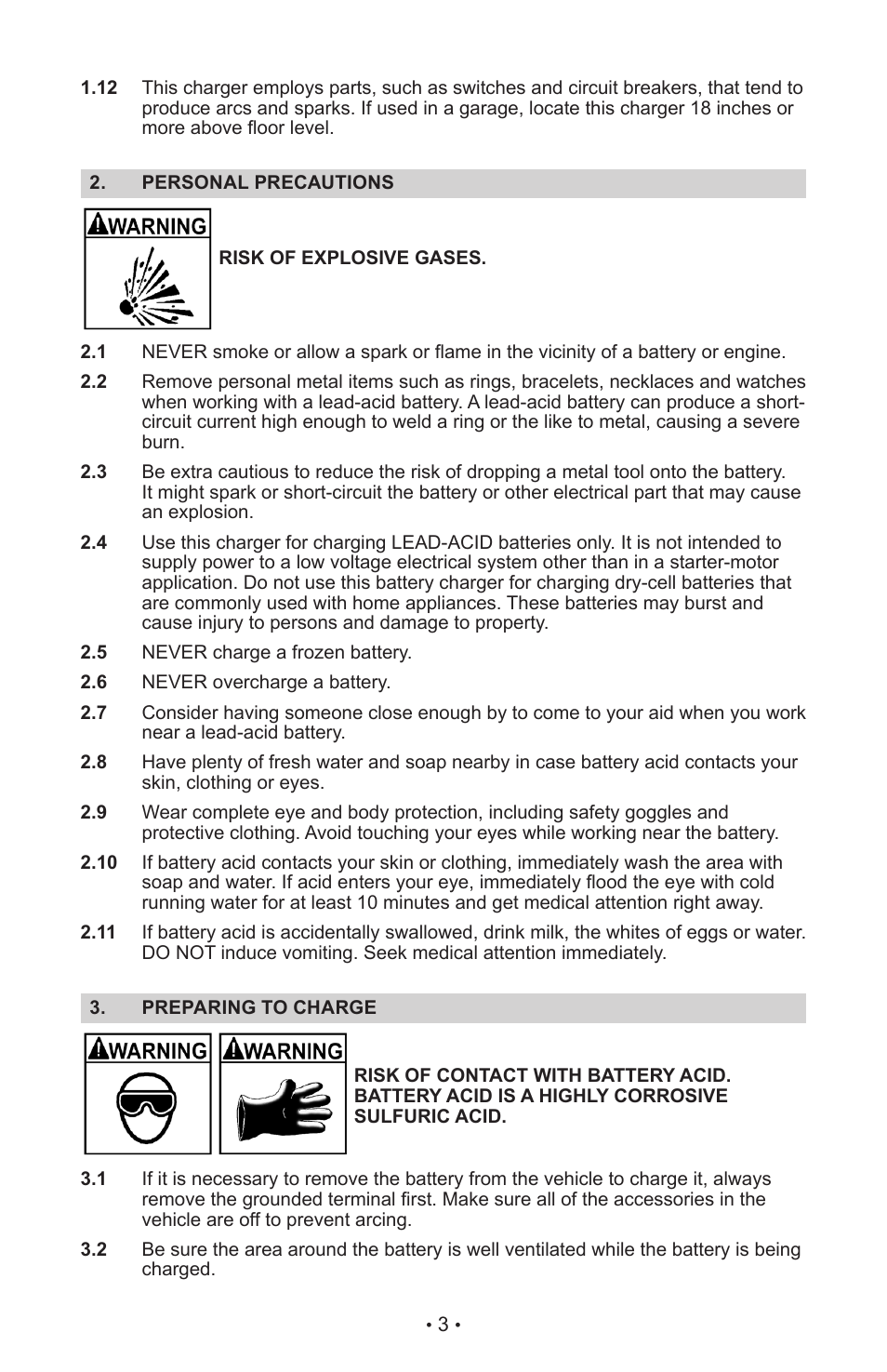 Schumacher XC103 User Manual | Page 7 / 48