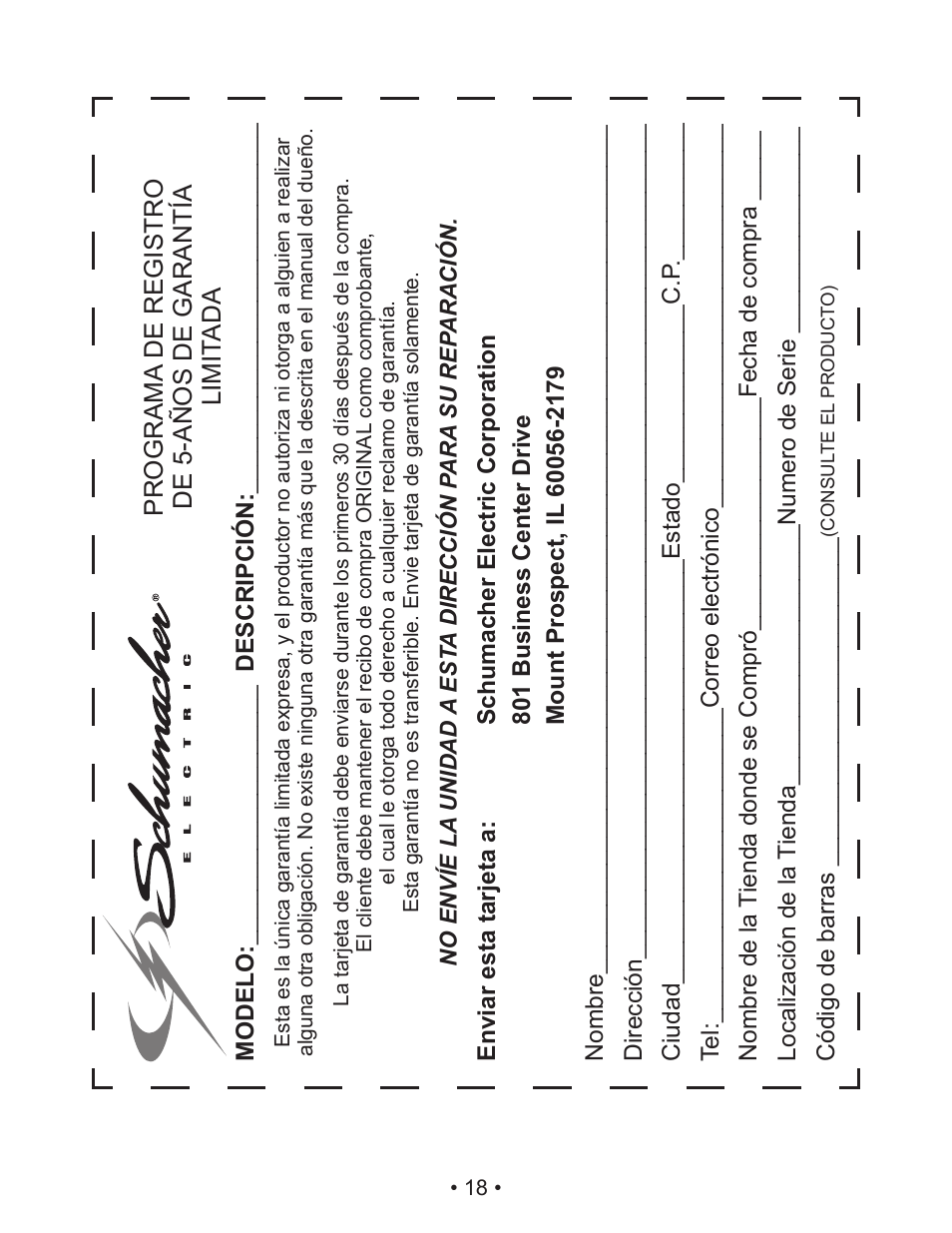 Schumacher Automatic /Maintainer SP2 User Manual | Page 18 / 35