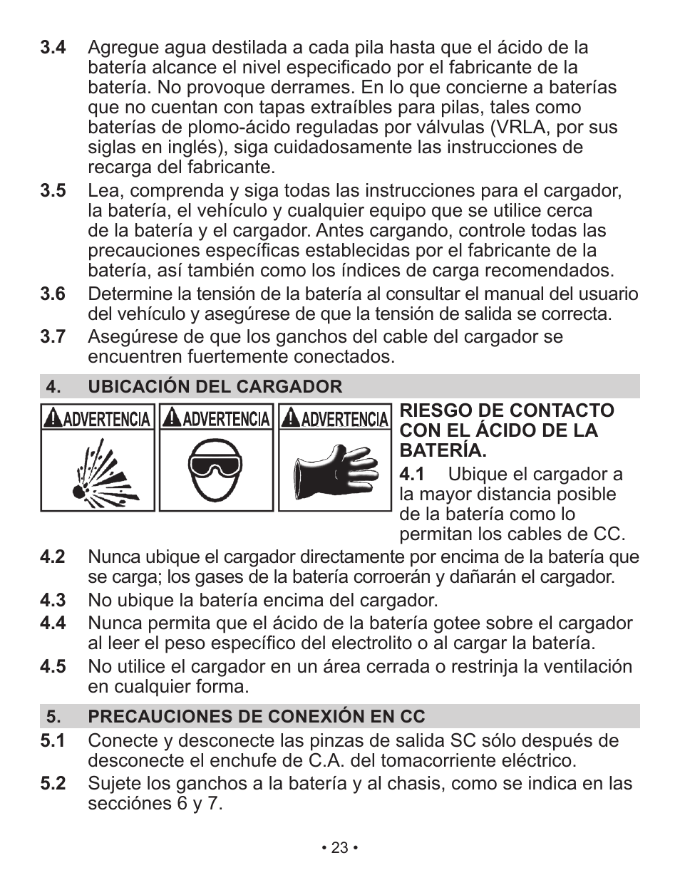 Schumacher Automatic /Maintainer SP2 User Manual | Page 23 / 35