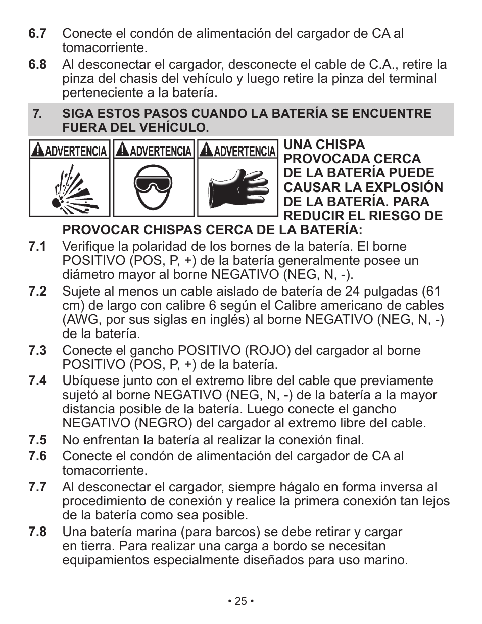 Schumacher Automatic /Maintainer SP2 User Manual | Page 25 / 35