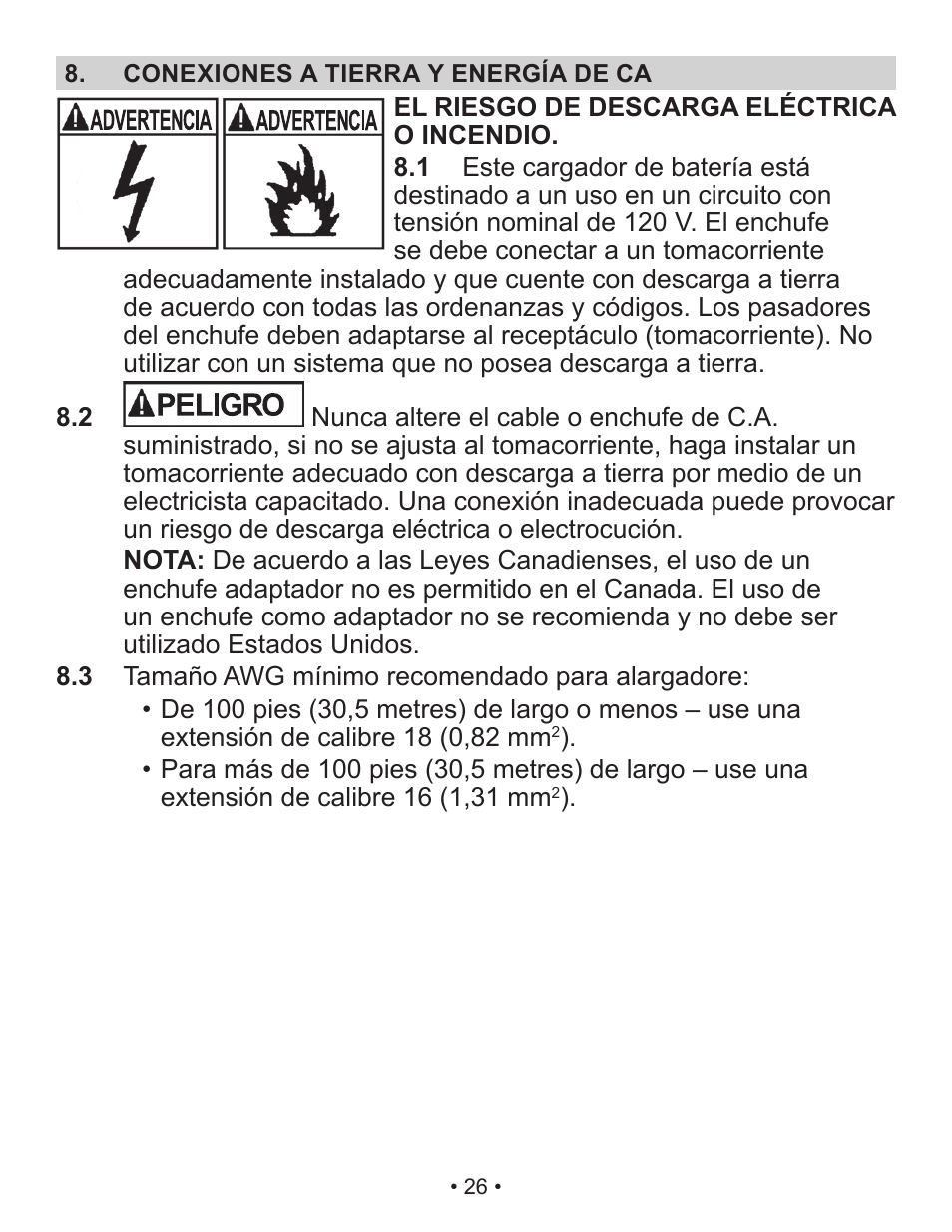 Schumacher Automatic /Maintainer SP2 User Manual | Page 26 / 35