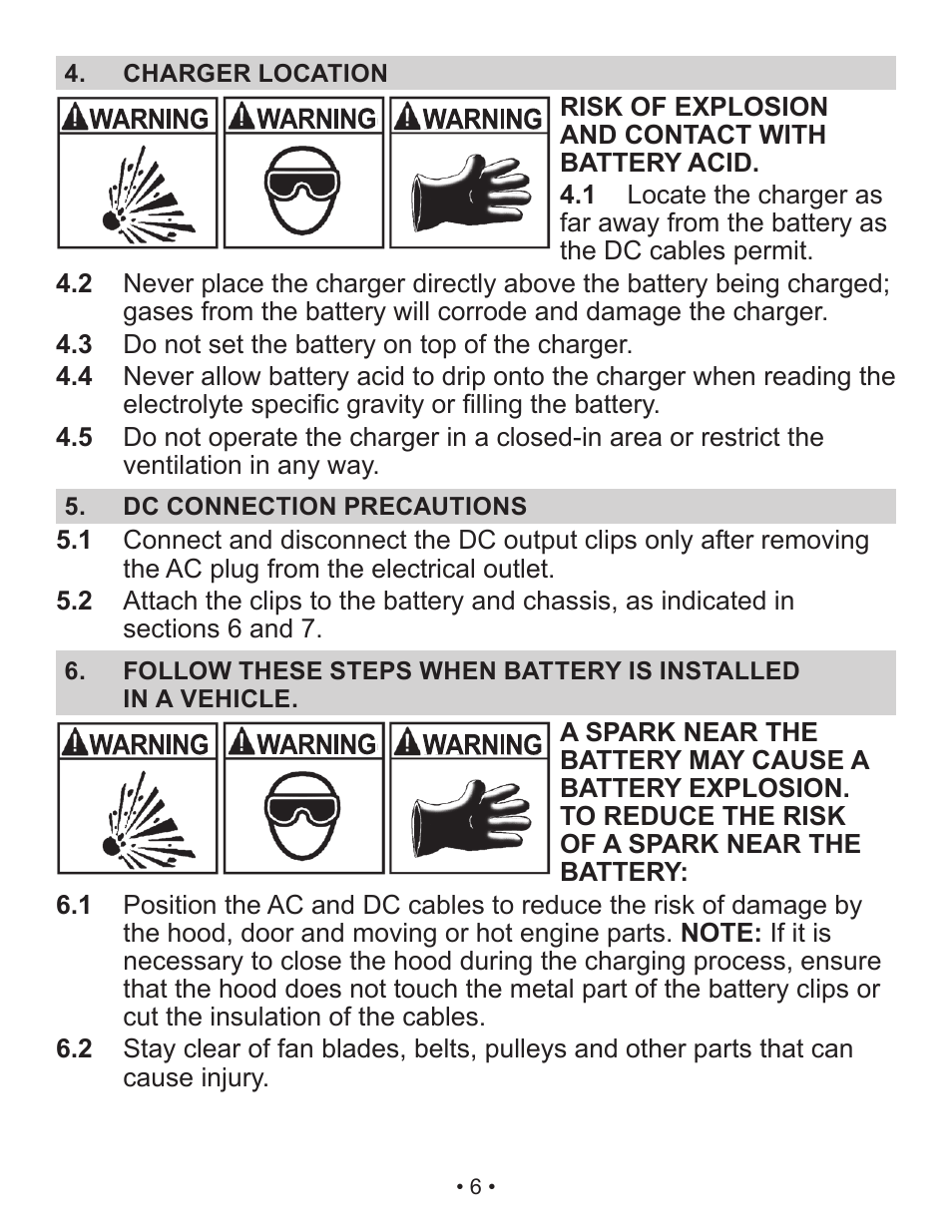 Schumacher Automatic /Maintainer SP2 User Manual | Page 6 / 35