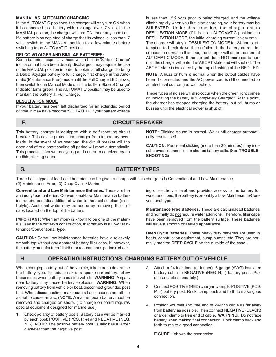 Schumacher SS-120A-PE User Manual | Page 4 / 12