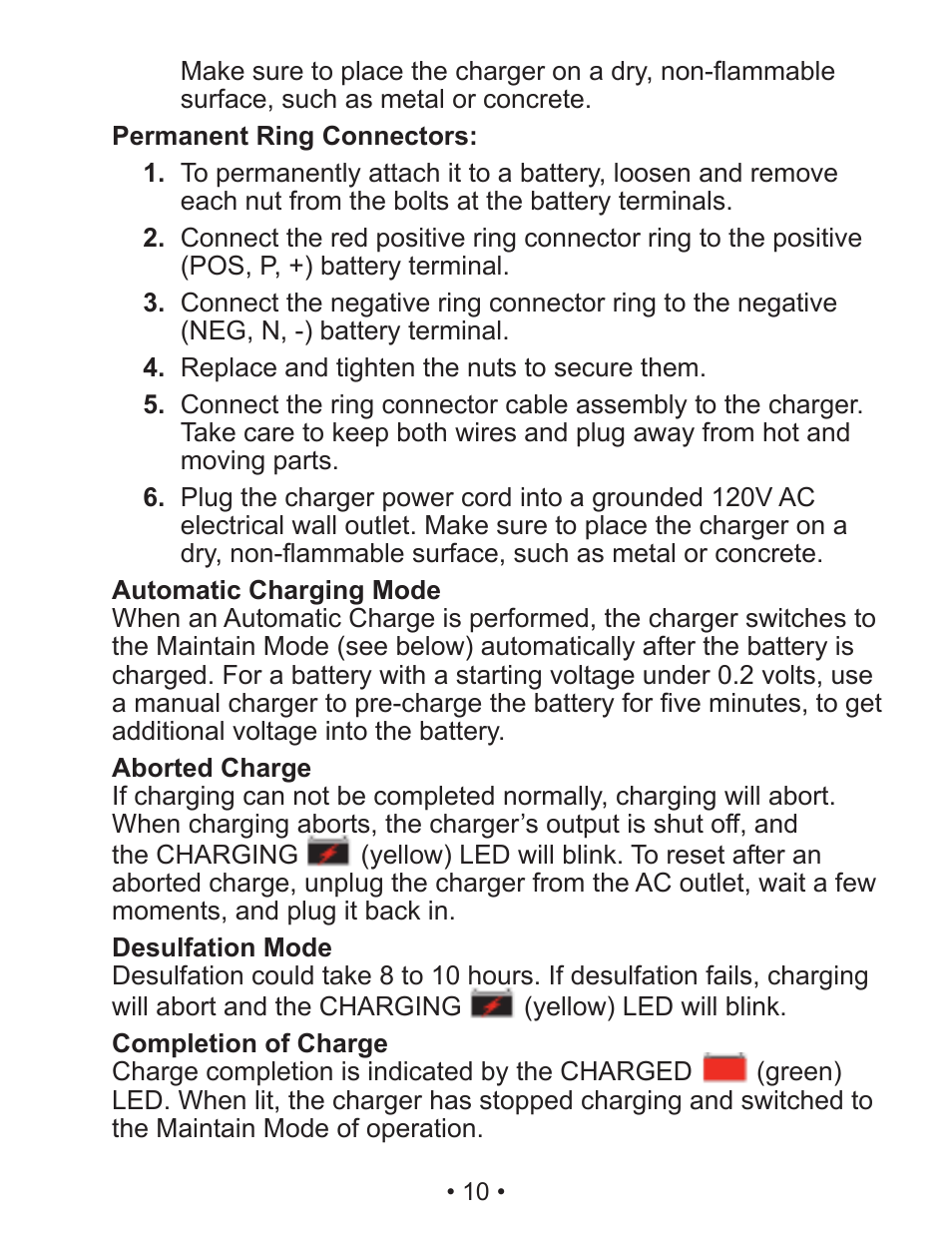 Schumacher Automatic SEM-1562A User Manual | Page 11 / 38