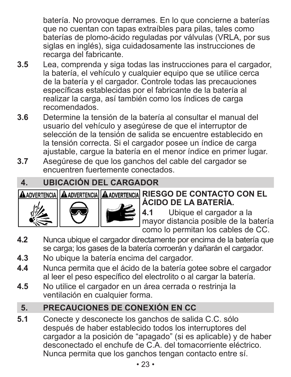 Schumacher Automatic SEM-1562A User Manual | Page 24 / 38