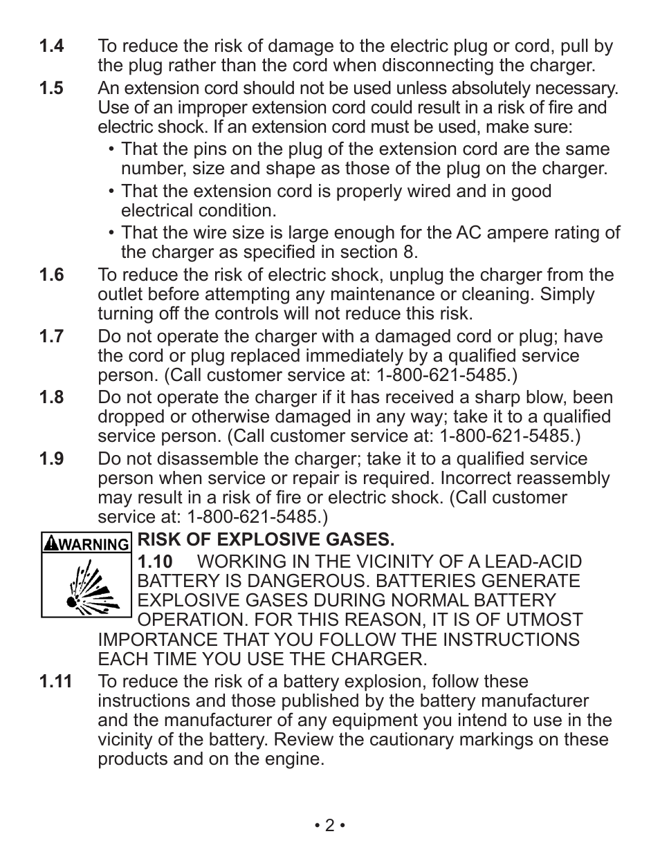 Schumacher Automatic SEM-1562A User Manual | Page 3 / 38