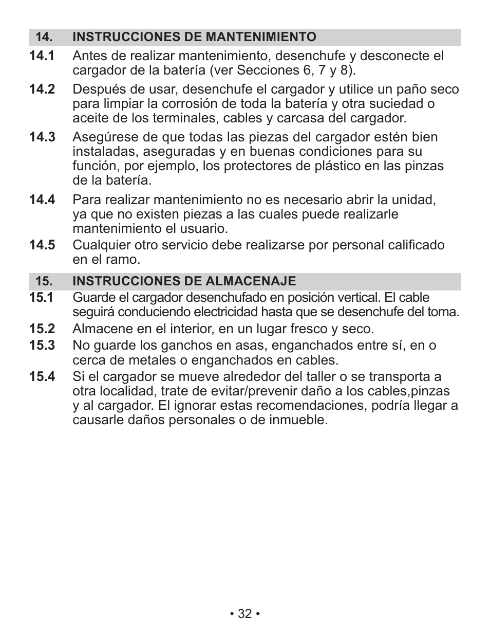 Schumacher Automatic SEM-1562A User Manual | Page 33 / 38