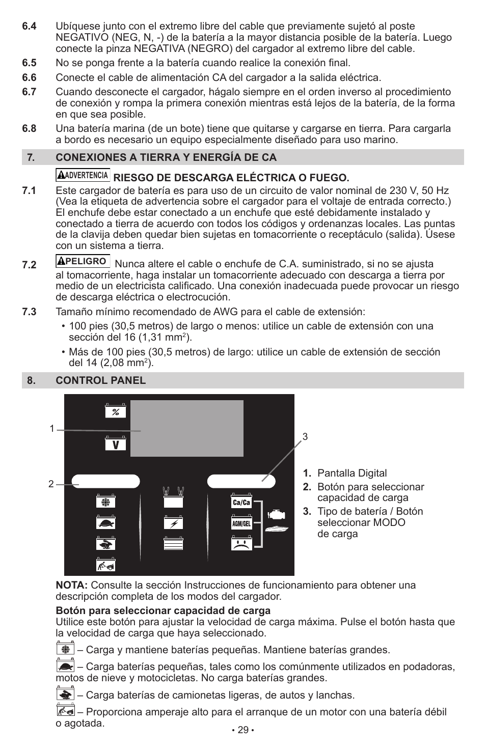 Schumacher Automatic with Engine Start SCI90 User Manual | Page 29 / 47